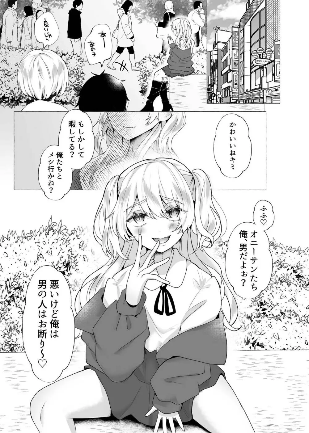 ゆうり100%♀ 女装男子メス豚化 Page.3