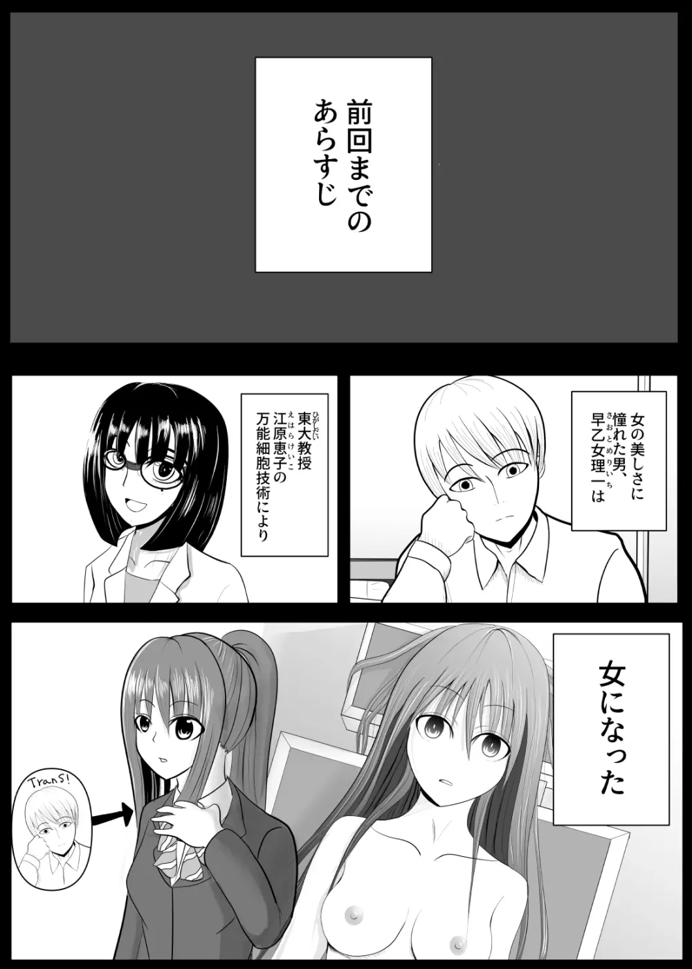 TSをする。性奴隷になる。2 Page.3