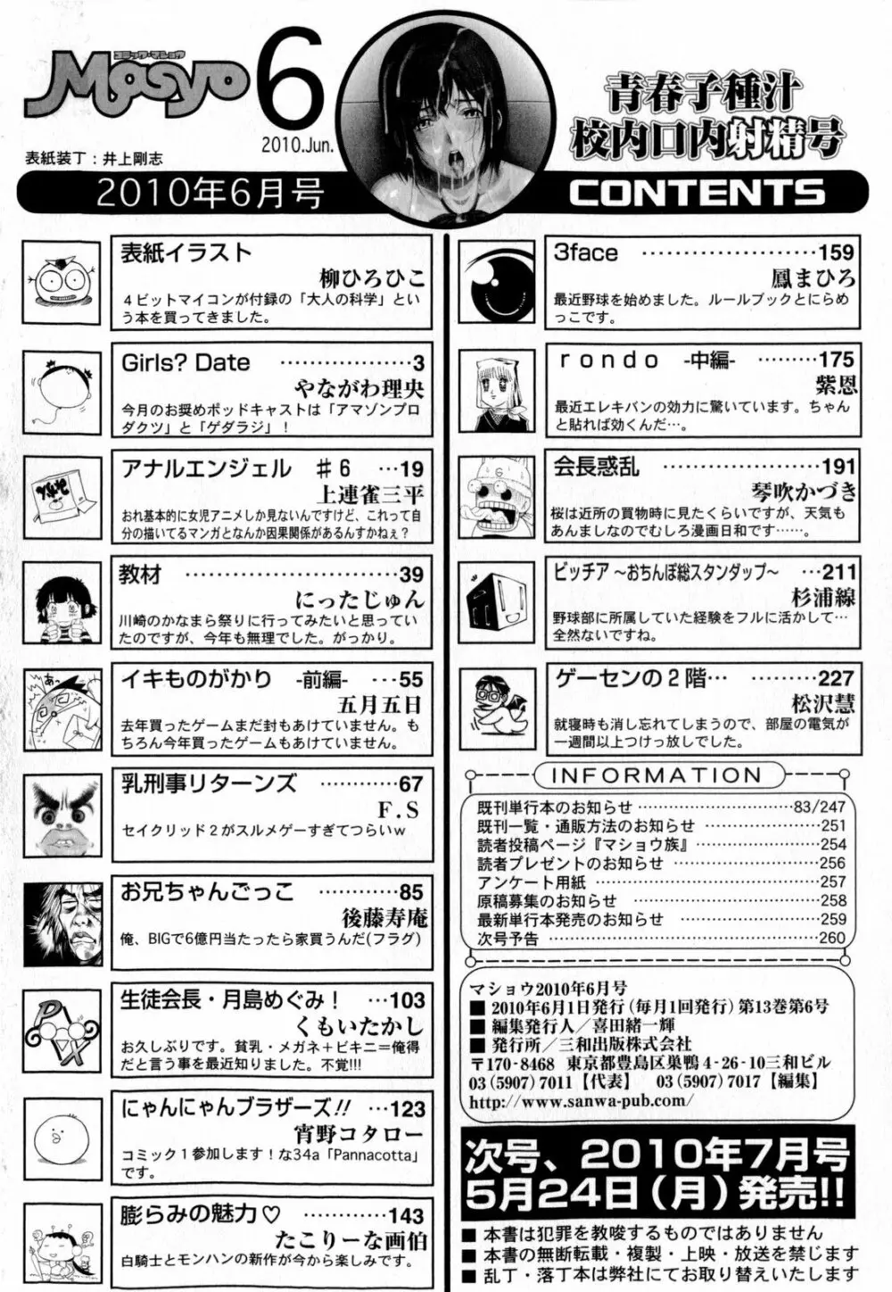 コミック・マショウ 2010年6月号 Page.260