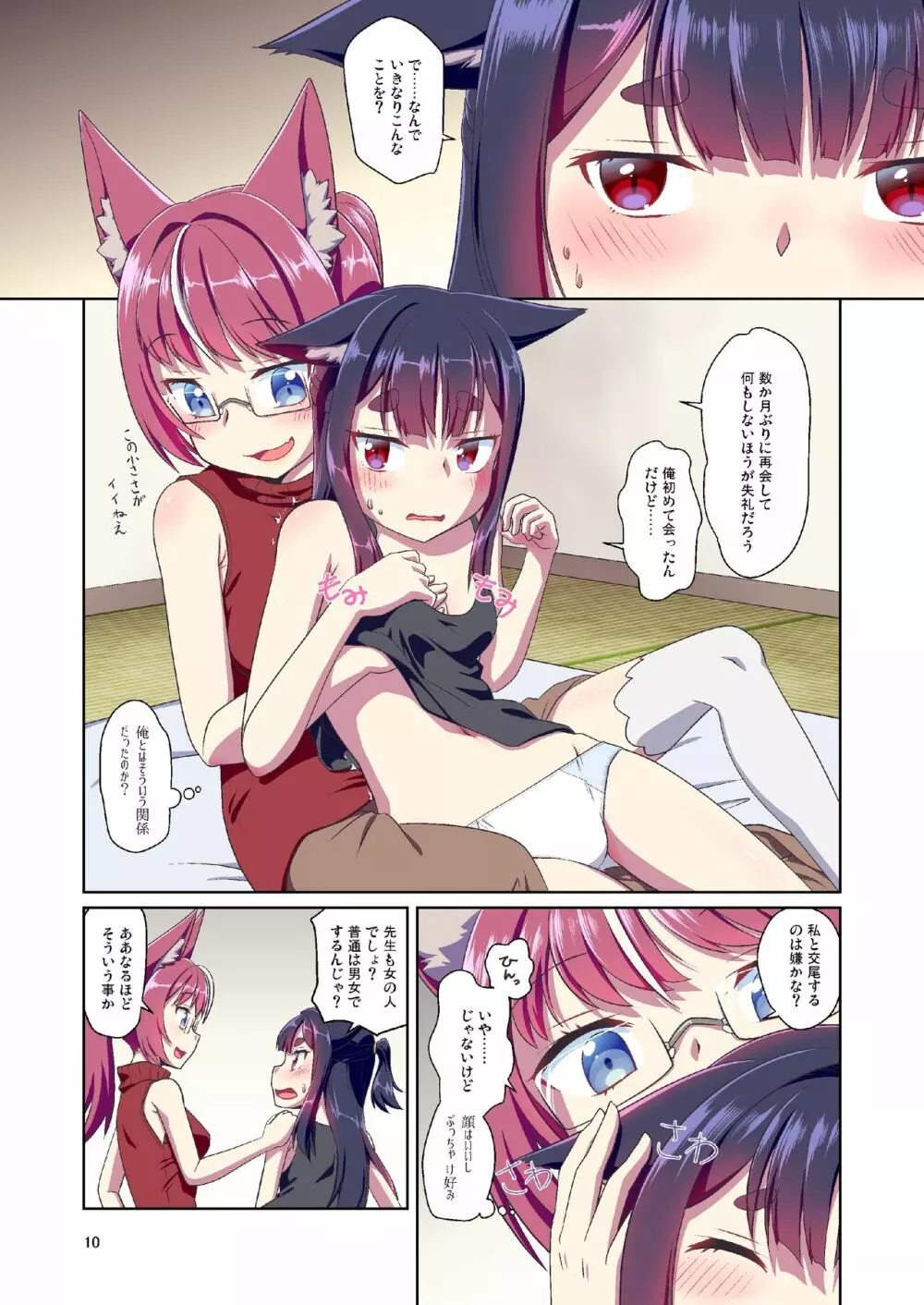 目が覚めたらケモミミ少女になっていたお話 2 Page.10