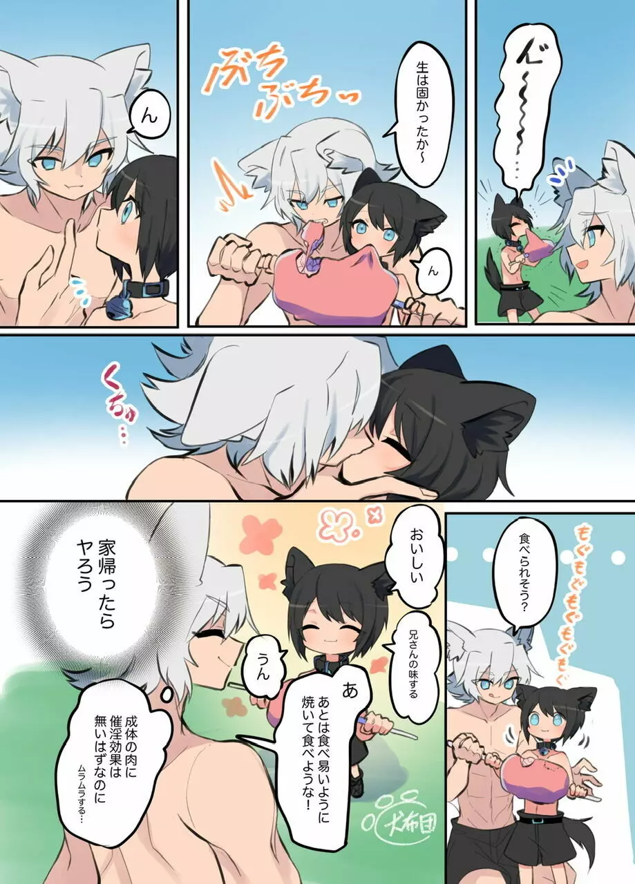 擬似兄弟の食事事情2 Page.5