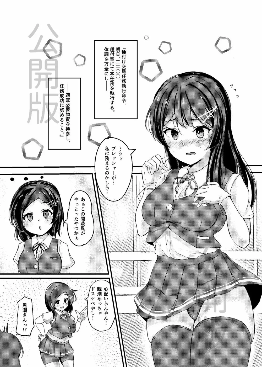 親潮ちゃんラブいちゃ種付け交尾任務！ Page.5