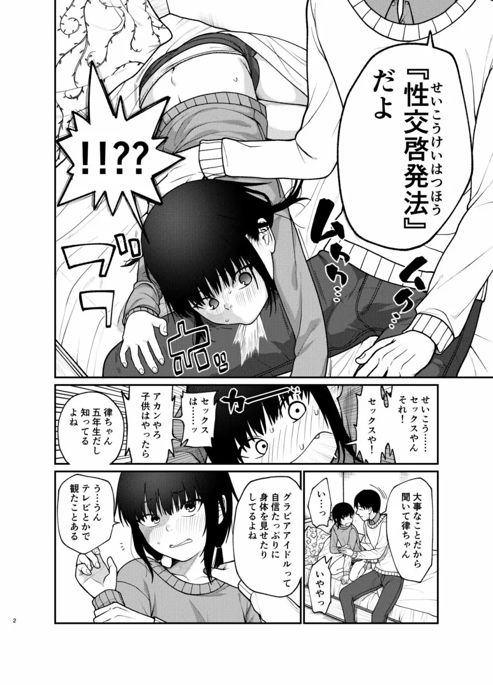 ぼくだけのりっちゃん Page.3