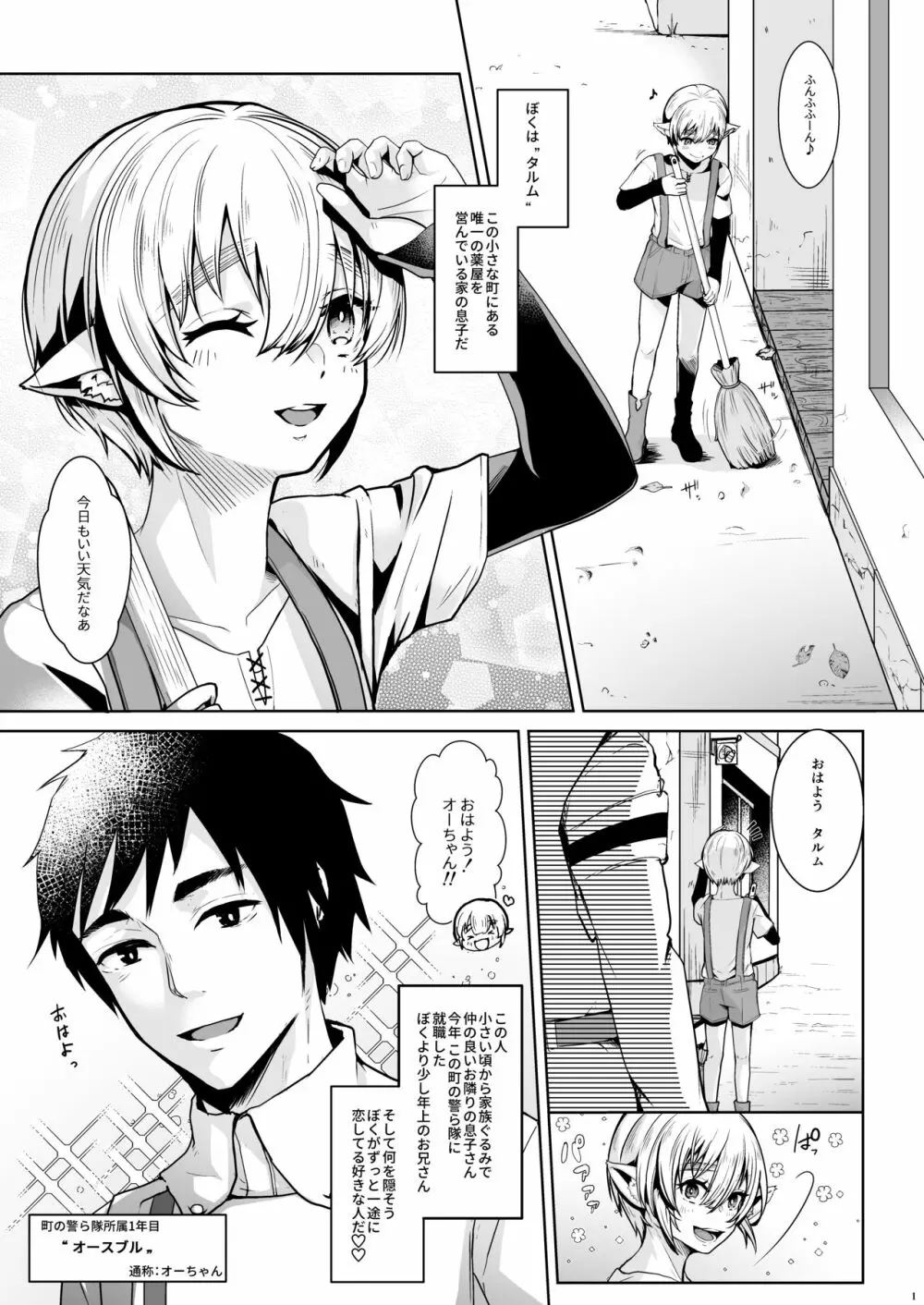 恋する少年はハメハメして隣りのお兄さんを堕としたい Page.2