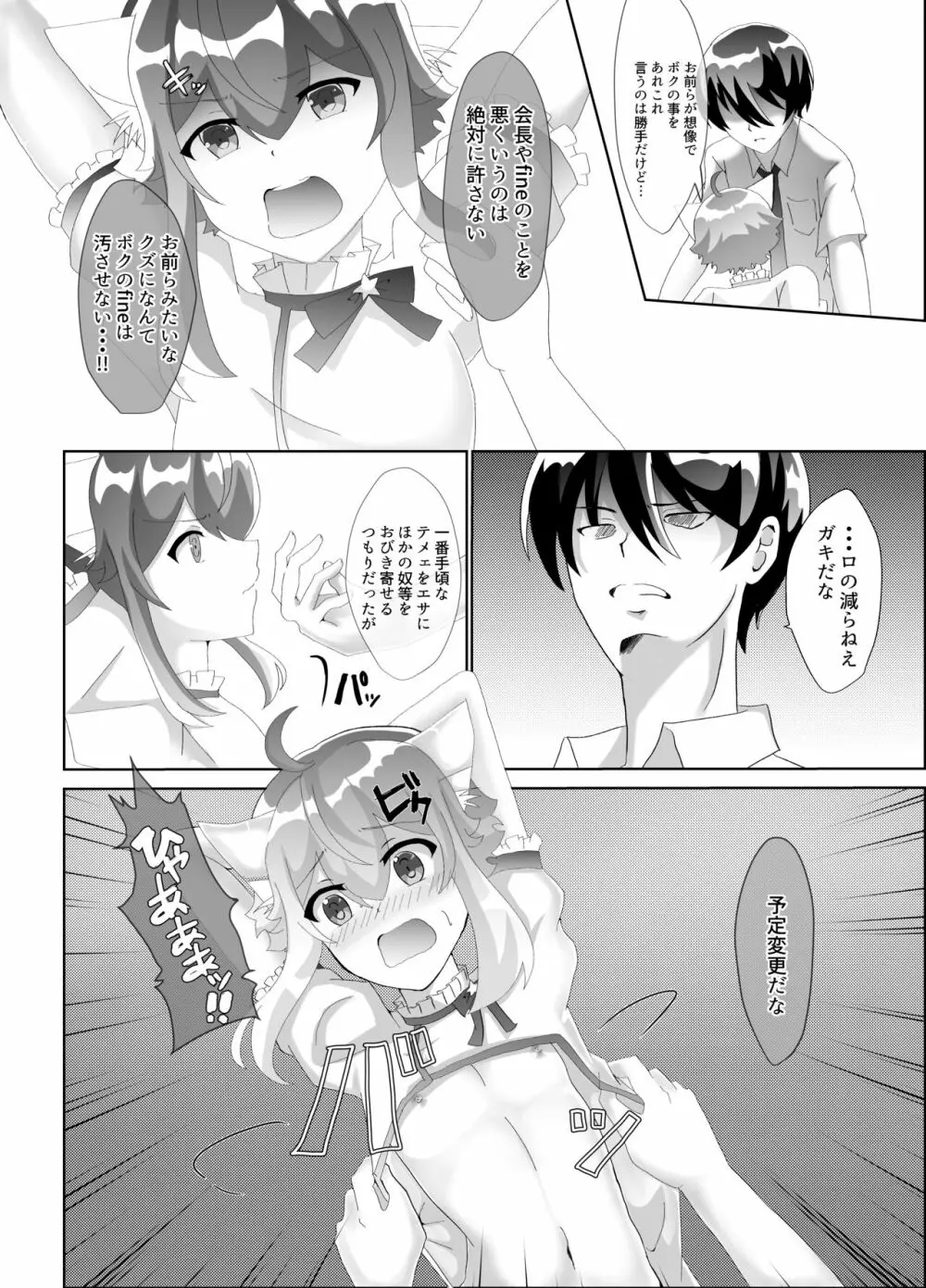 仔猫を輪姦凌辱 Page.11