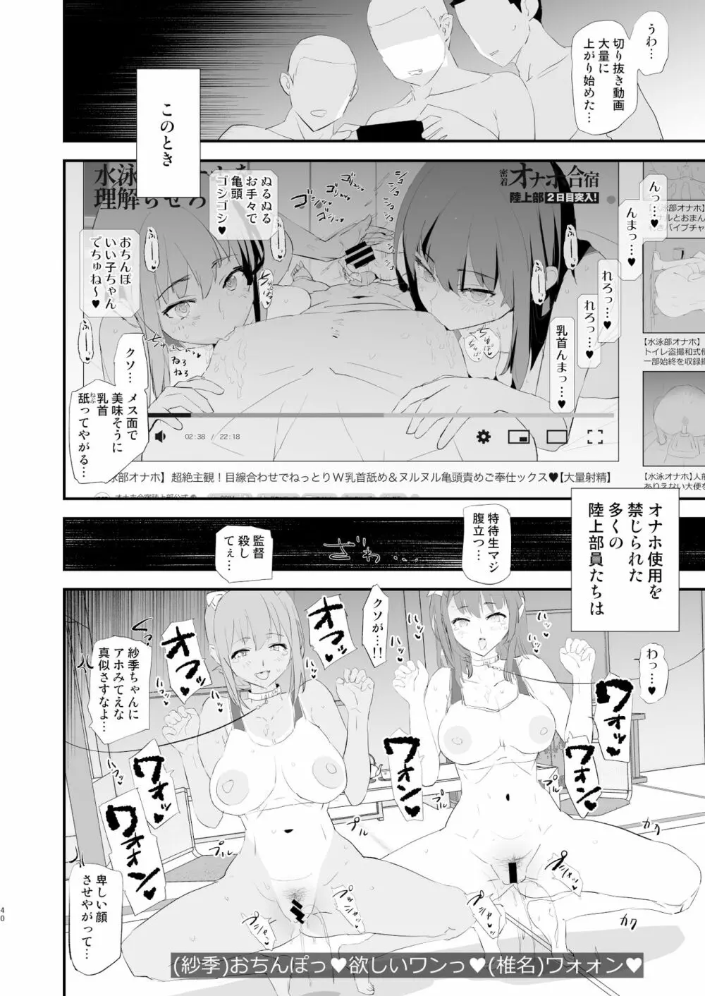 わたしたちのオナホ交換合宿・一日目と二日目! Page.40
