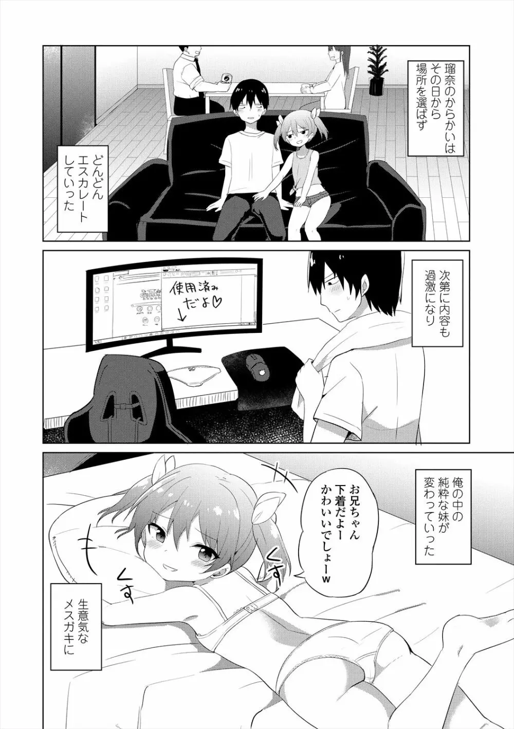 メスガキはじめました Page.8