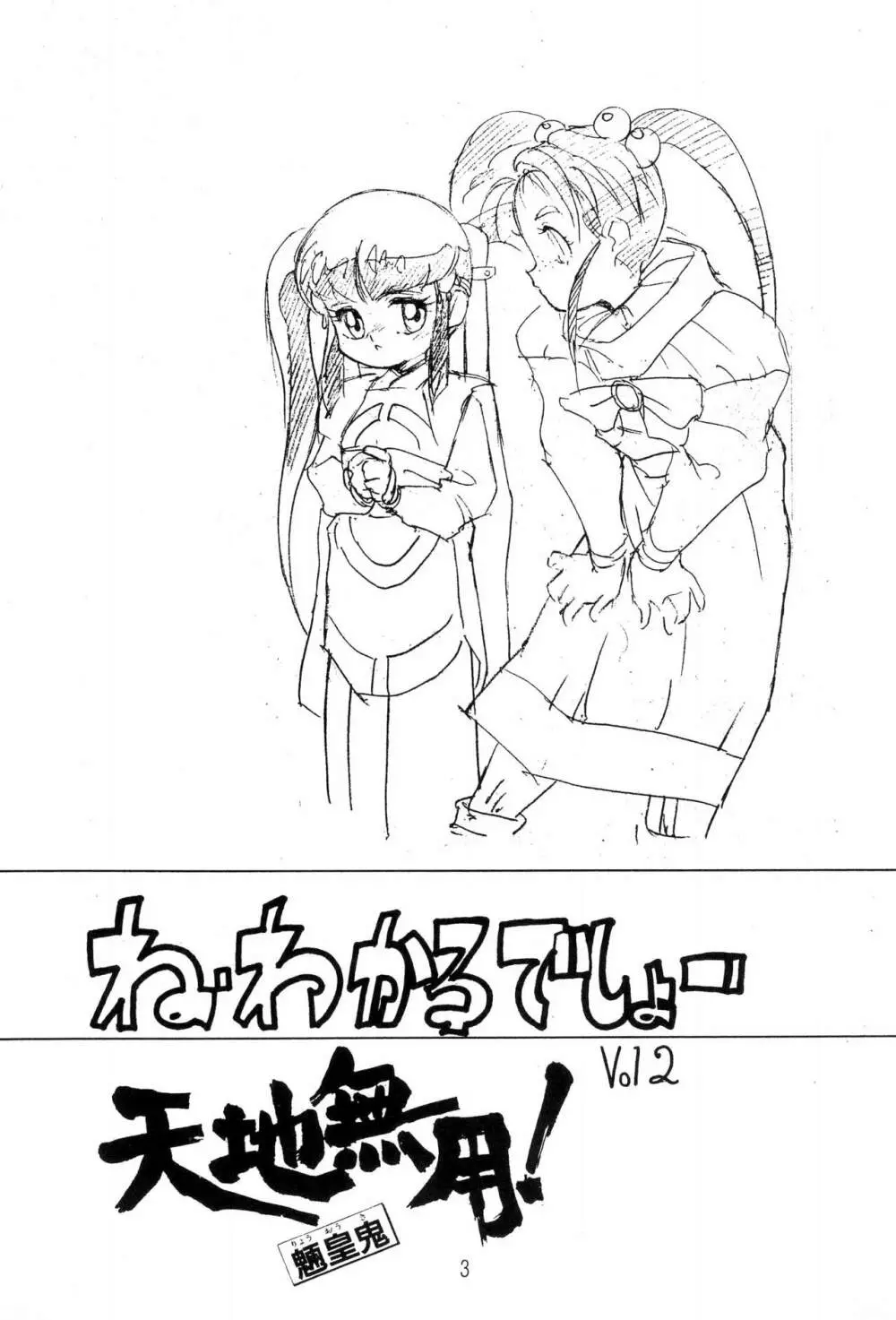 ね・わっかるでしょー Vol.2 bis Page.3