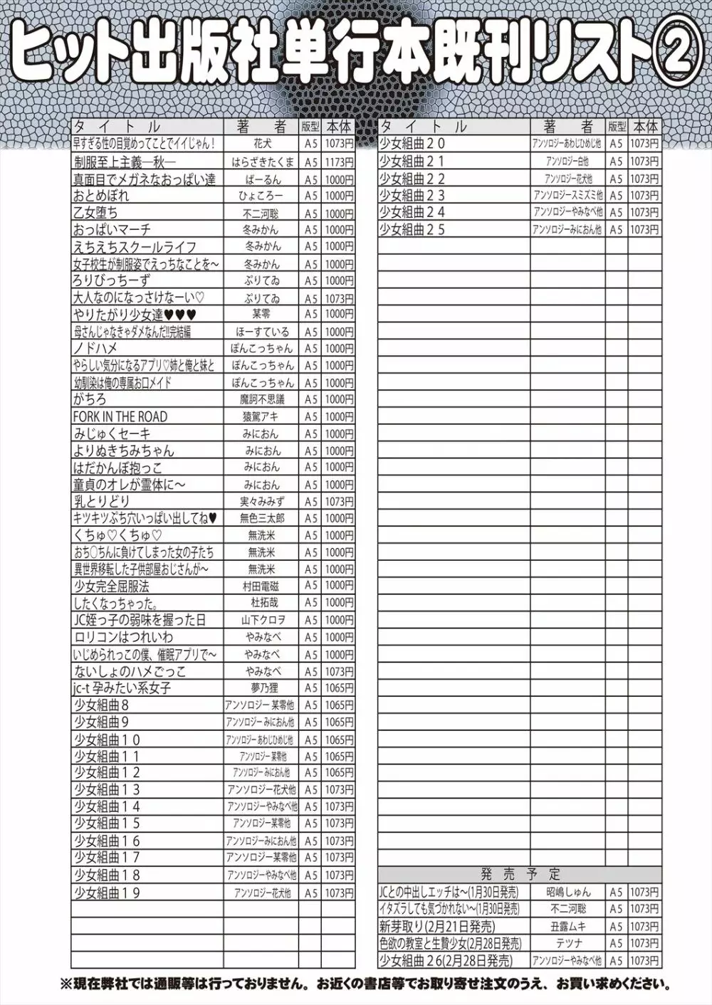 COMIC 阿吽 2023年2月号 Page.511