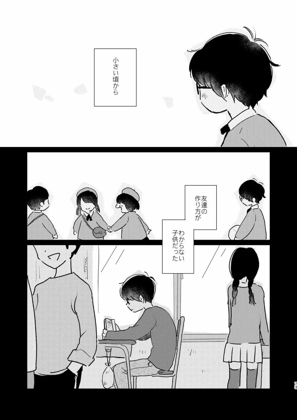 ぼくらの夏のはじめかた/この夏を終わらせないために Page.75