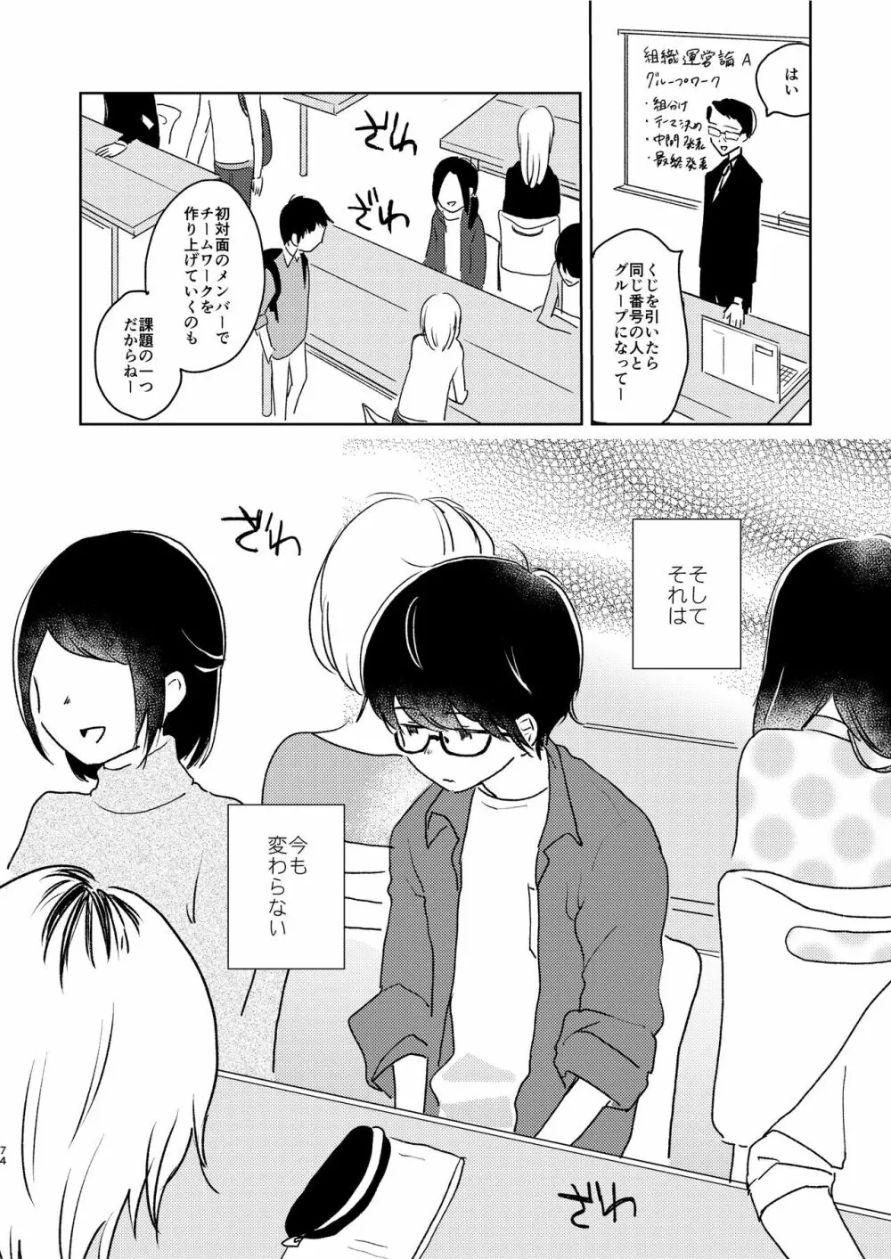 ぼくらの夏のはじめかた/この夏を終わらせないために Page.76