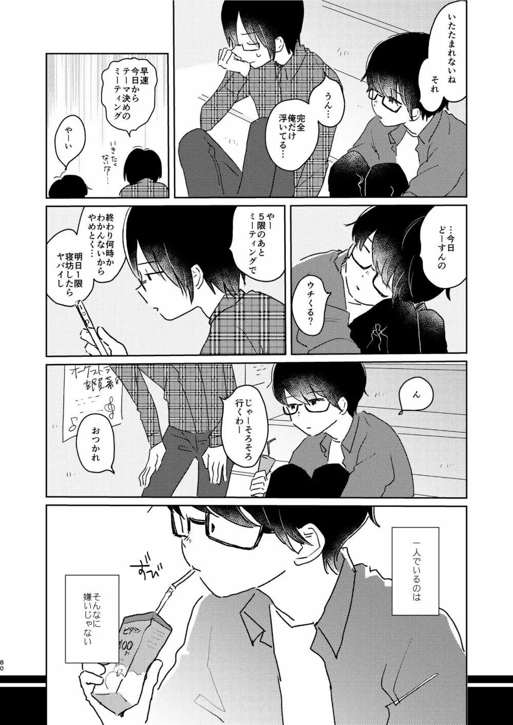 ぼくらの夏のはじめかた/この夏を終わらせないために Page.82