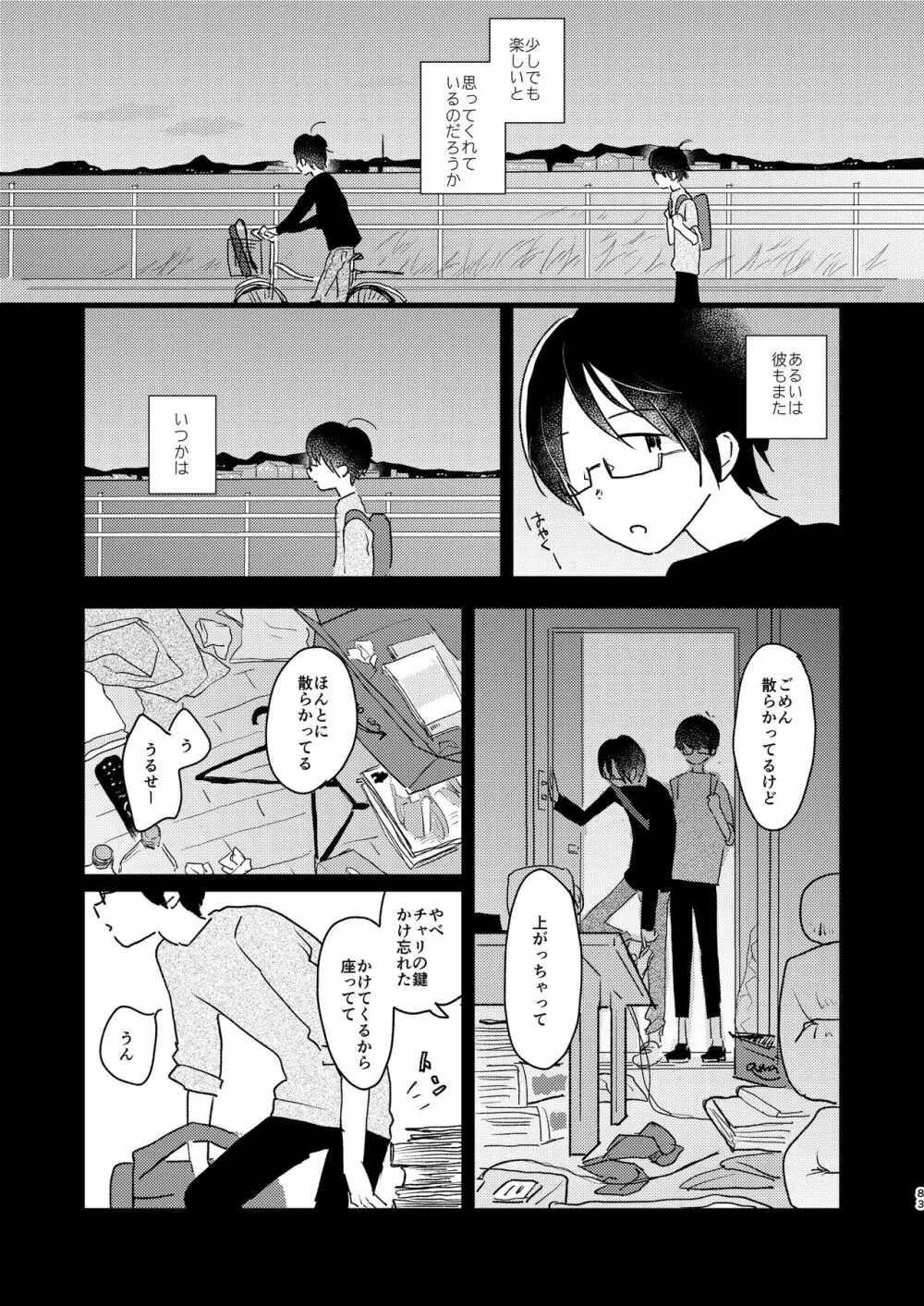 ぼくらの夏のはじめかた/この夏を終わらせないために Page.85