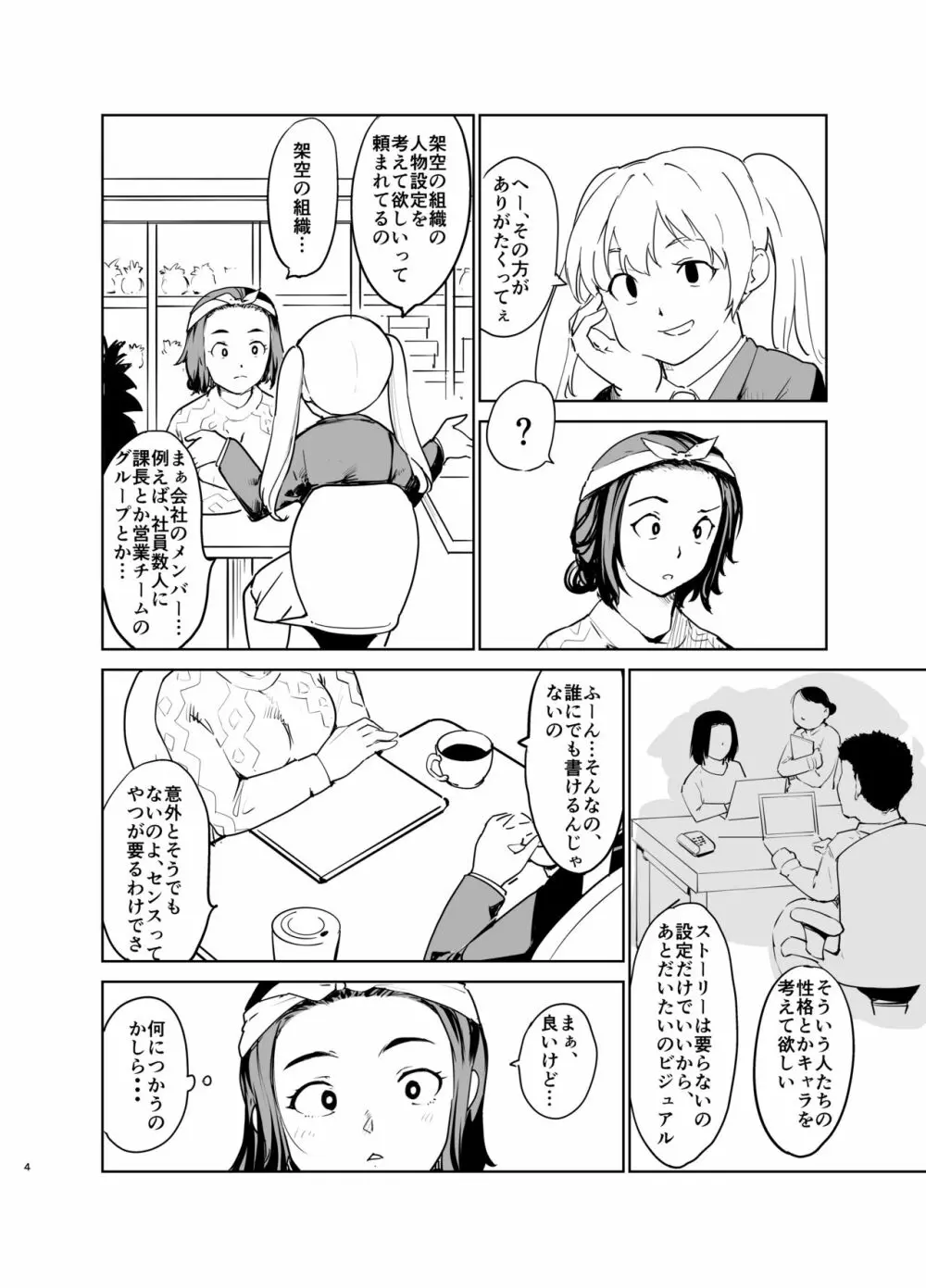 憧れの女 「秘密結社、はじめました」 Page.3