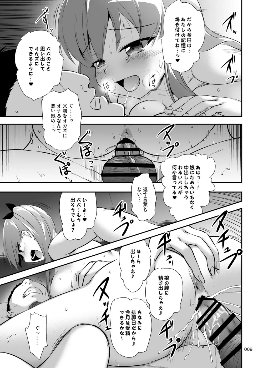 中出し！パパチンJunkie3 ～父娘受精妊娠ボテHもあるよ Page.8