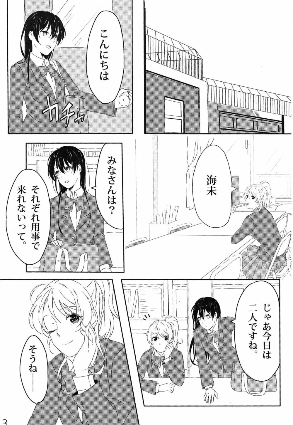 ひみつなふたり Page.2