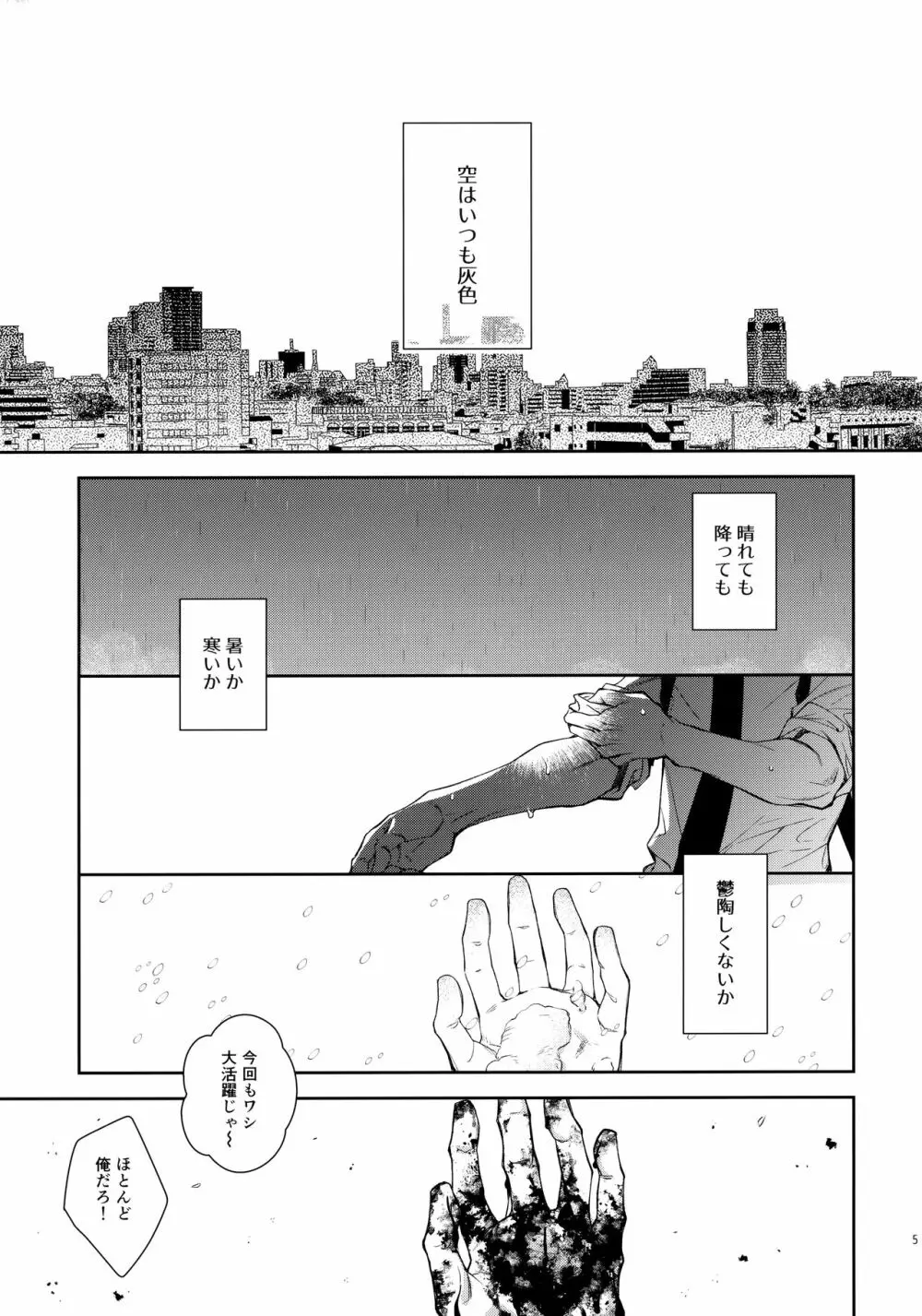 空はずっと灰色だった Page.4