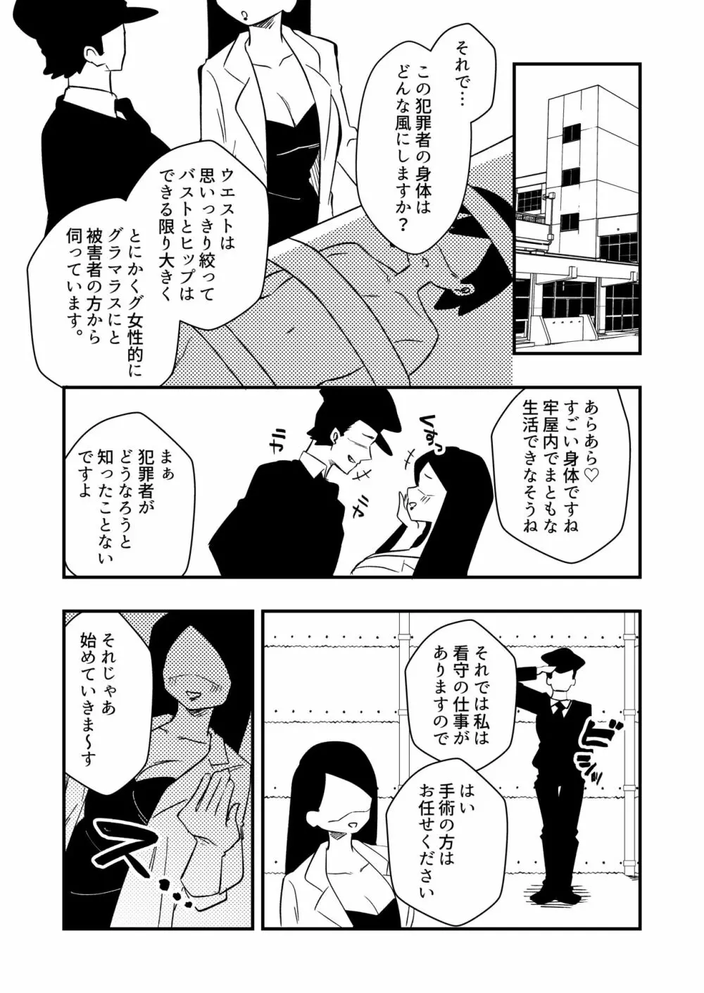 冤罪女体化刑 Case.2 Page.4