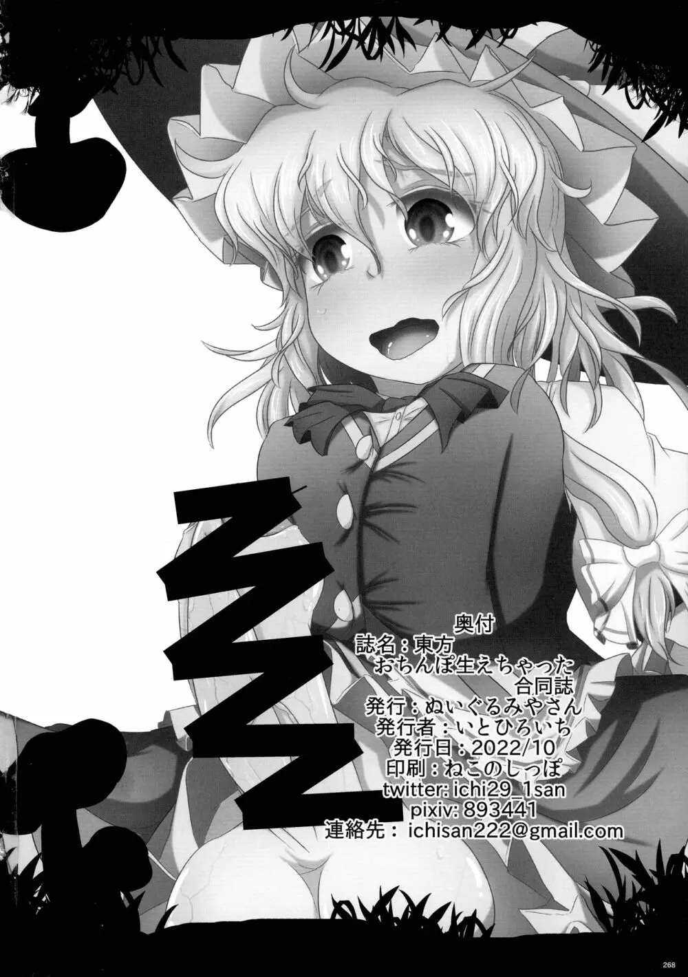 東方おちんぽ生えちゃった合同誌 東方Project Page.267