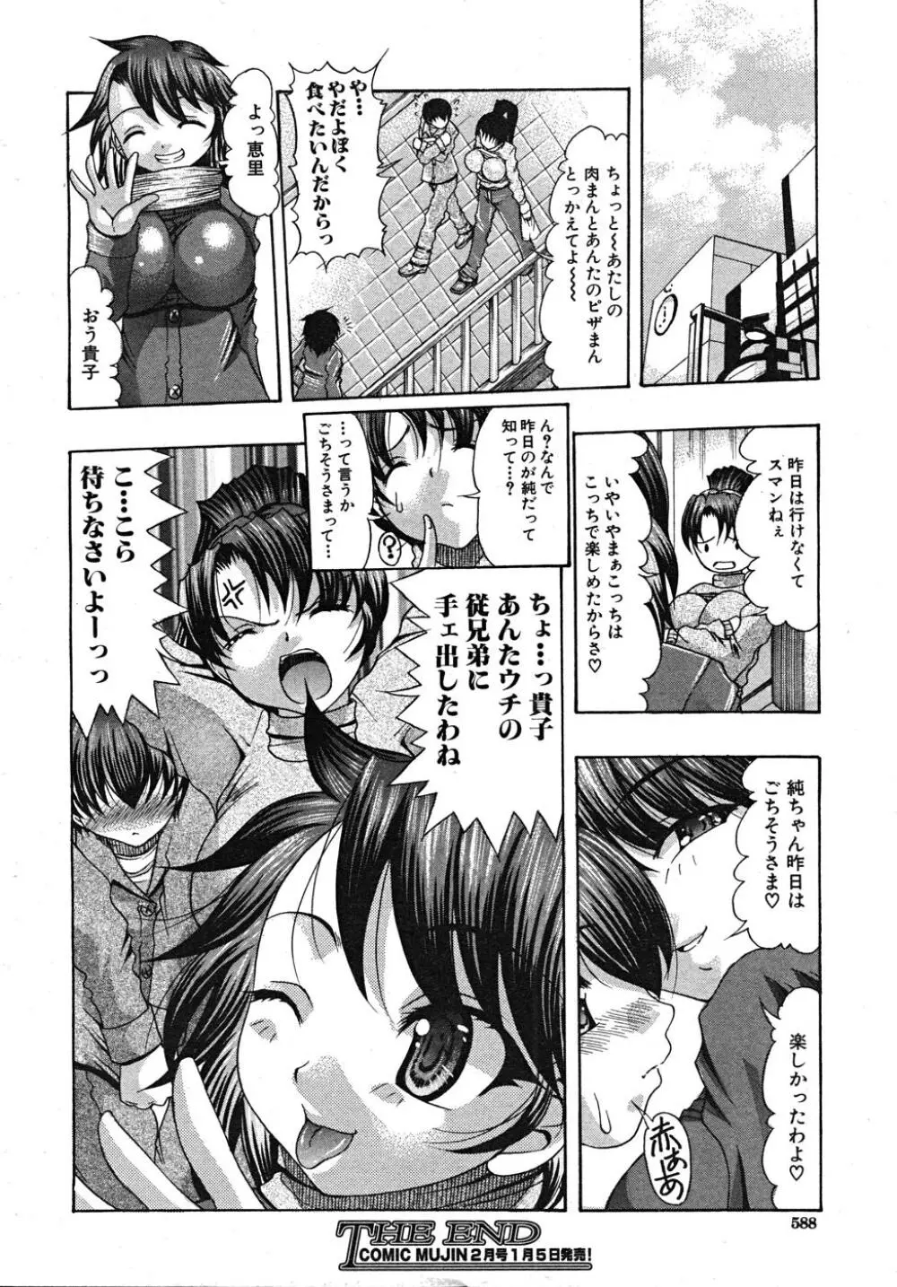 COMIC MUJIN 2008年1月号 Page.588