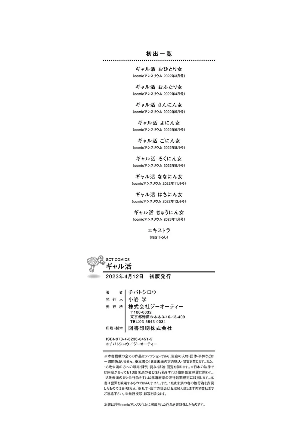 ギャル活 Page.187