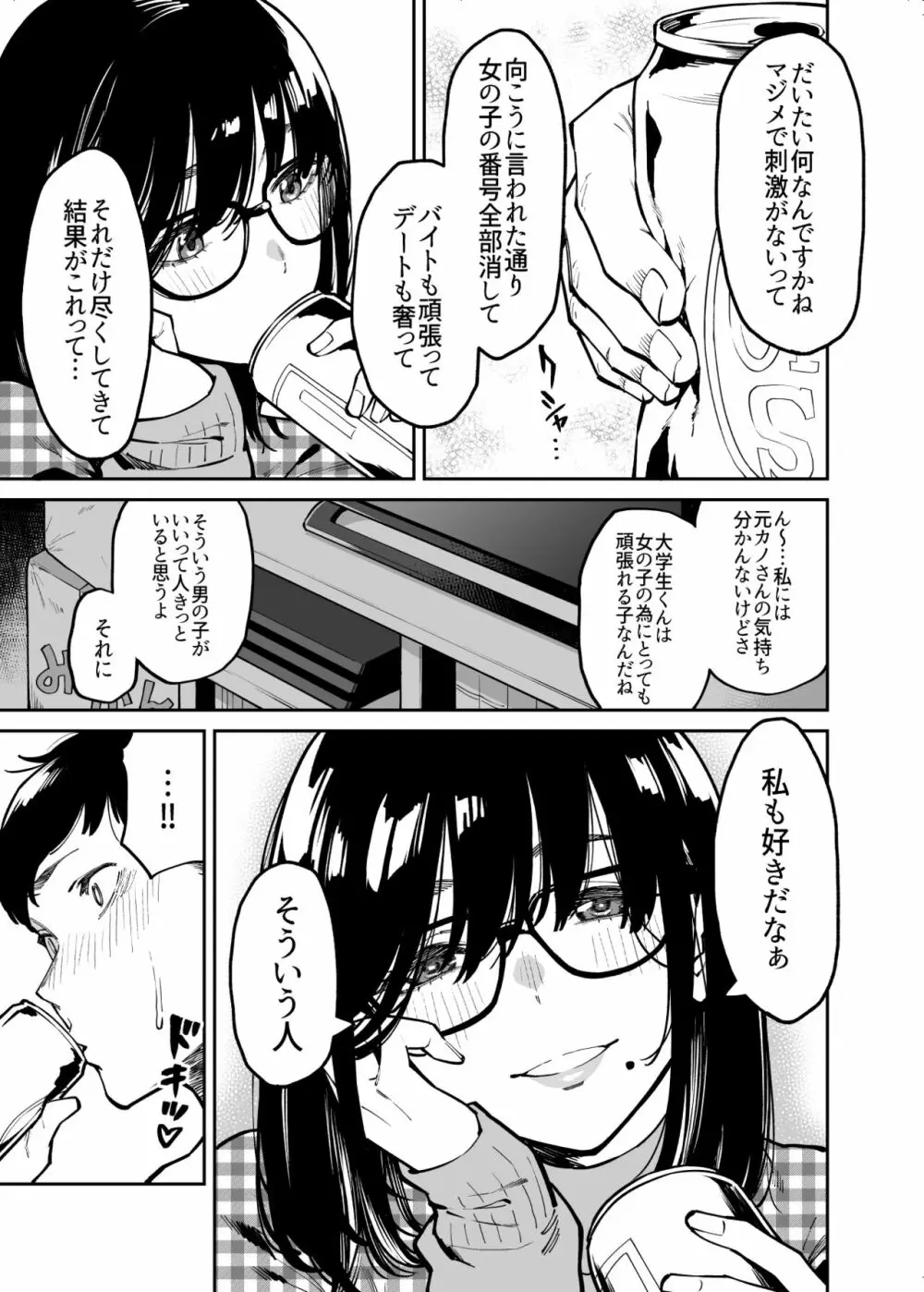 おとなりのだらしなお姉さんに慰められる話 Page.8