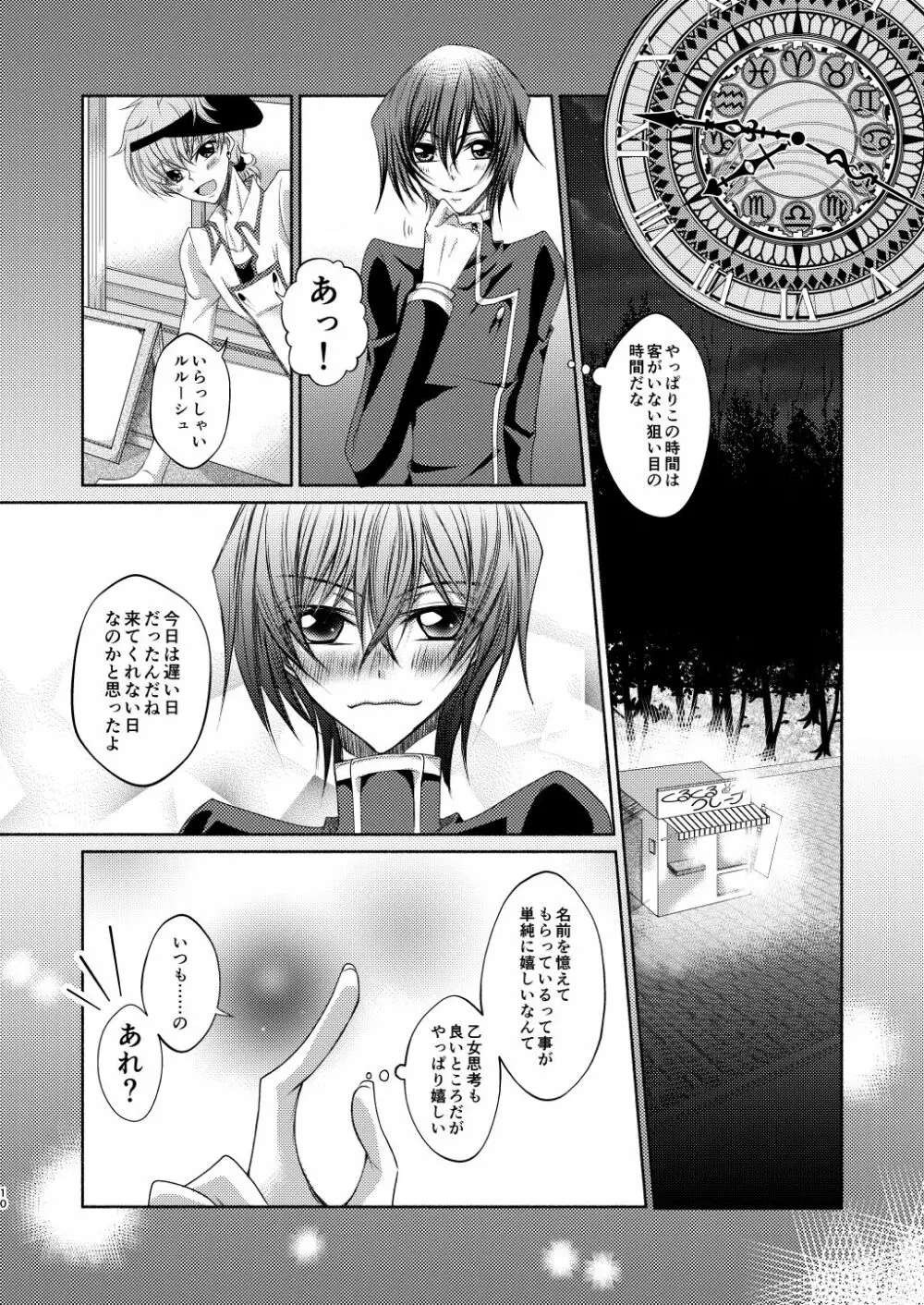 クレープ屋枢木スザクの憂鬱と幸福論① Page.9