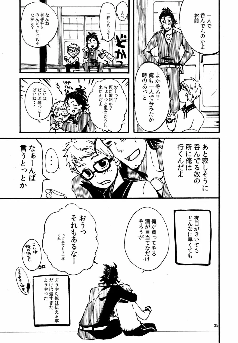 東西槍の同衾事情 Page.34