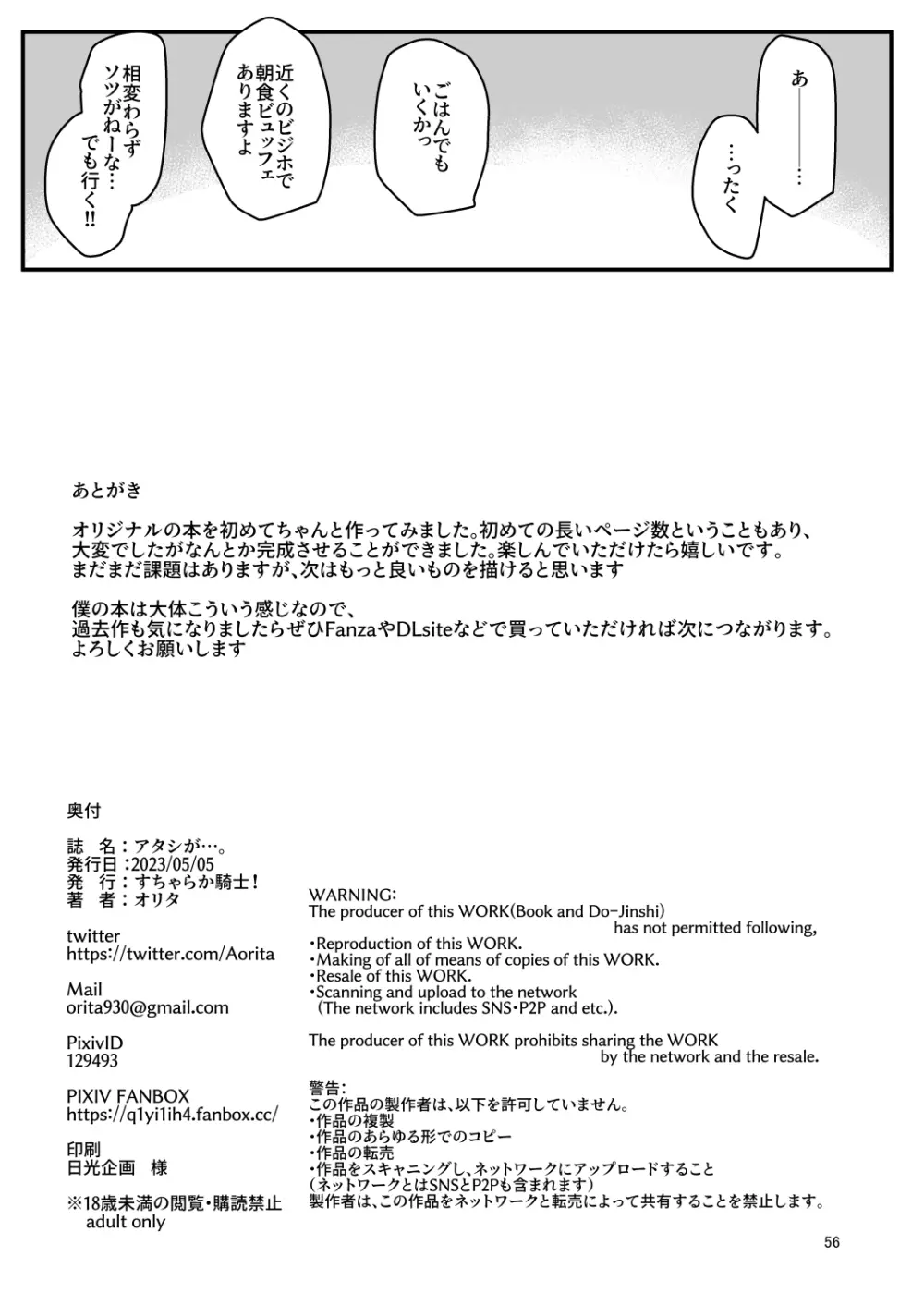 アタシが…。 Page.55