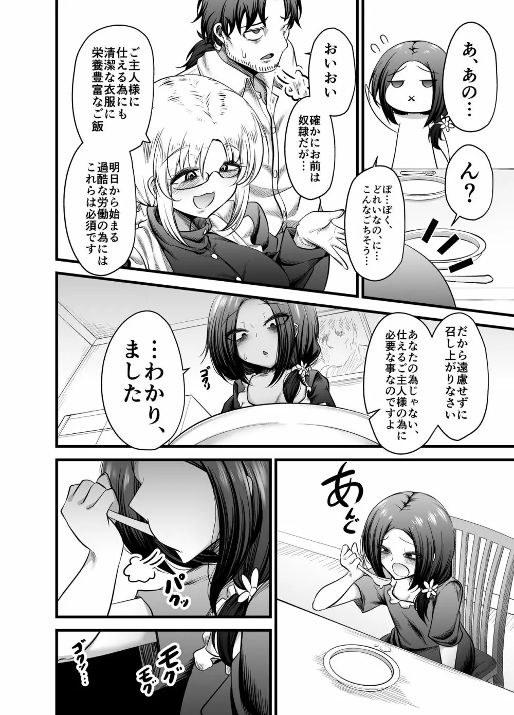 男の娘奴隷メイドのモロ Page.10