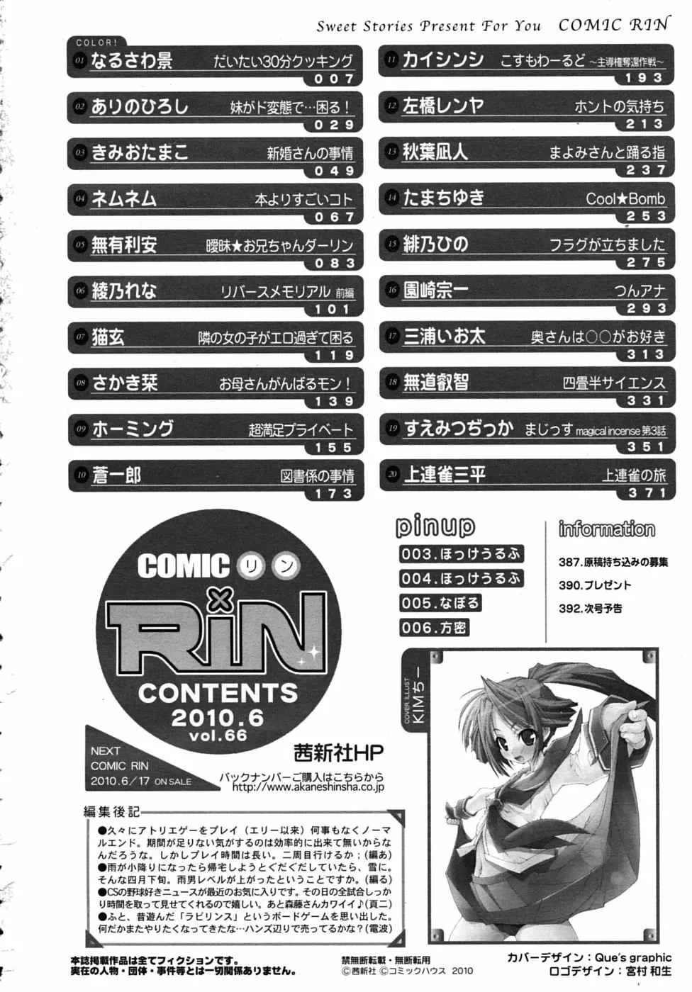 COMIC RiN 2010年06月号 Page.394