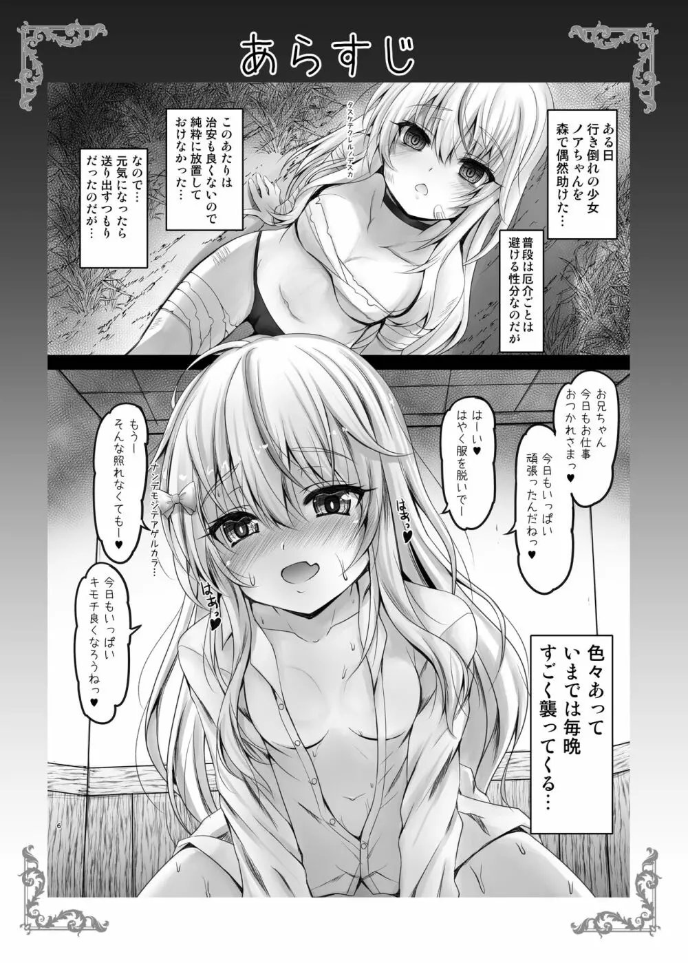 異世界で助けた少女が毎晩凄く襲ってきて困ってます!!第一夜 Page.4