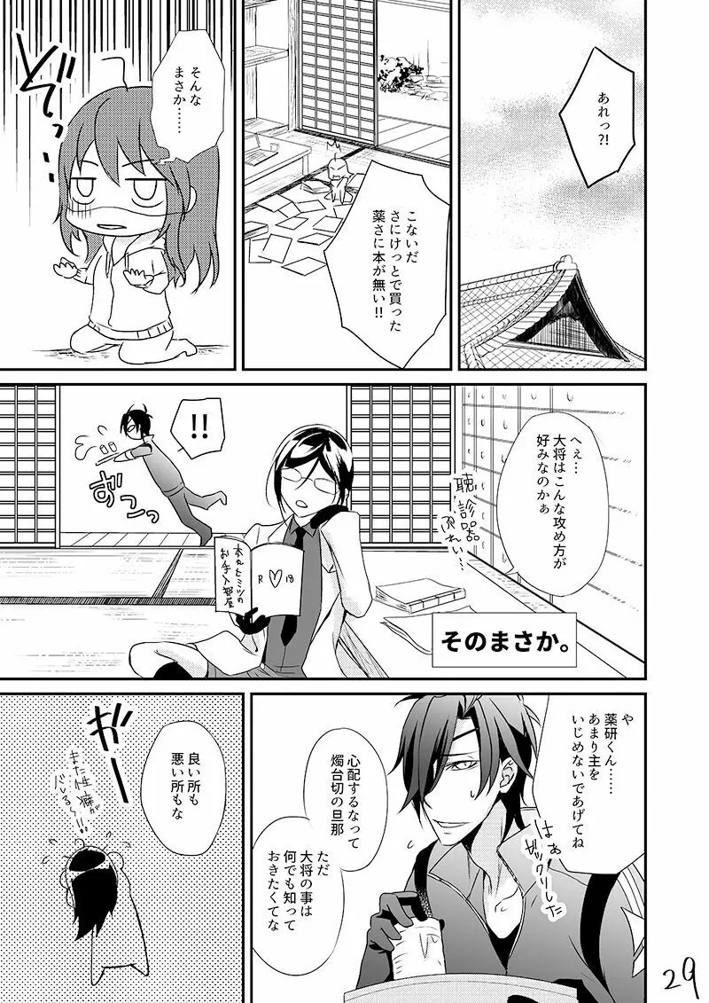 【Web再録】薬さに Page.28