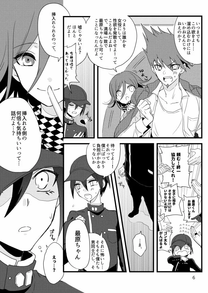 最原クンがミナサンの●●●に選ばれました。 Page.5