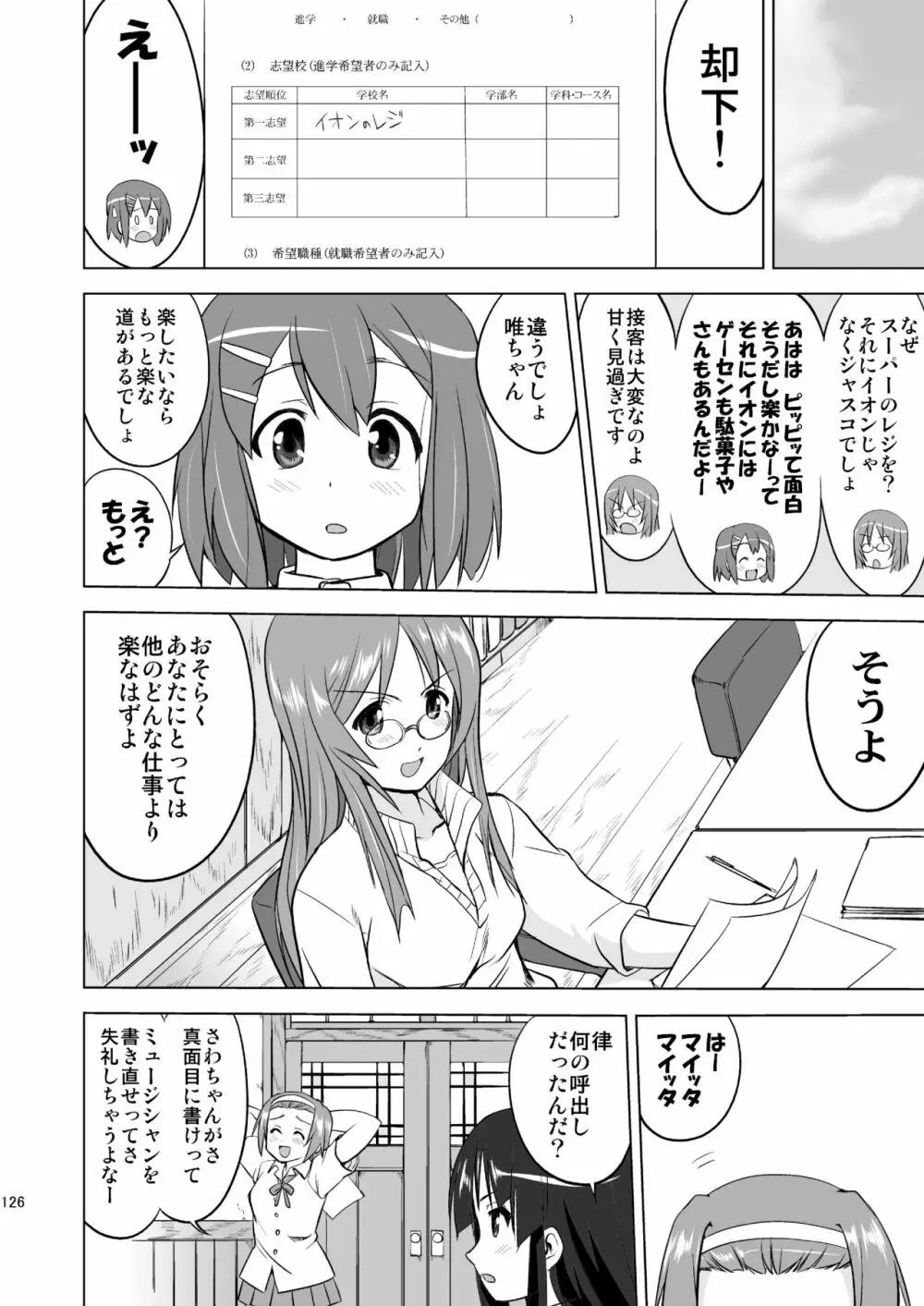 けいおん3部作 Page.126