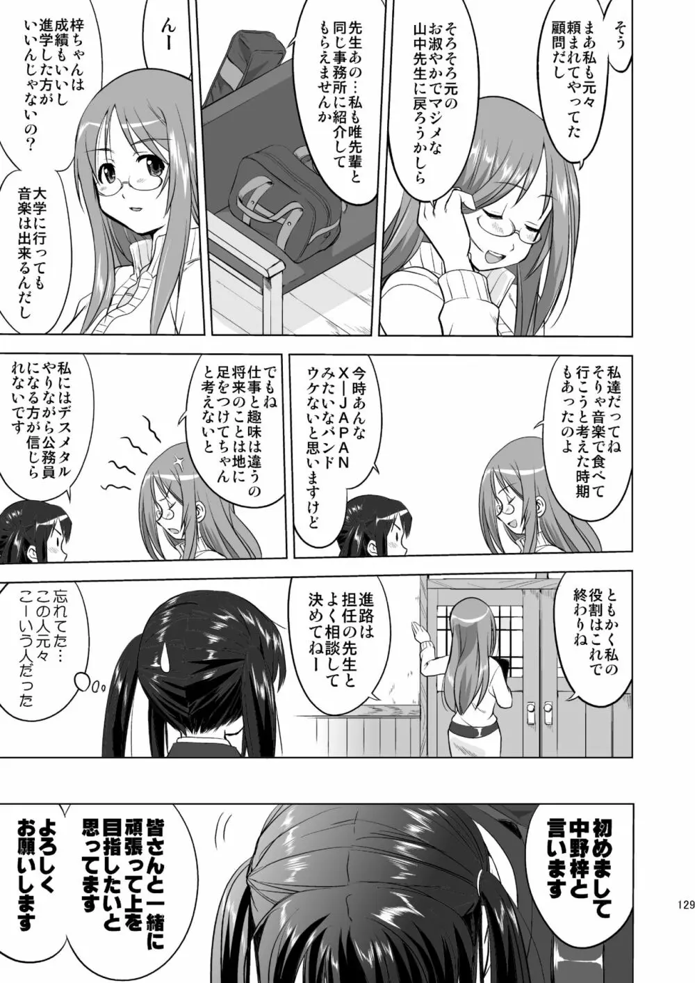 けいおん3部作 Page.129