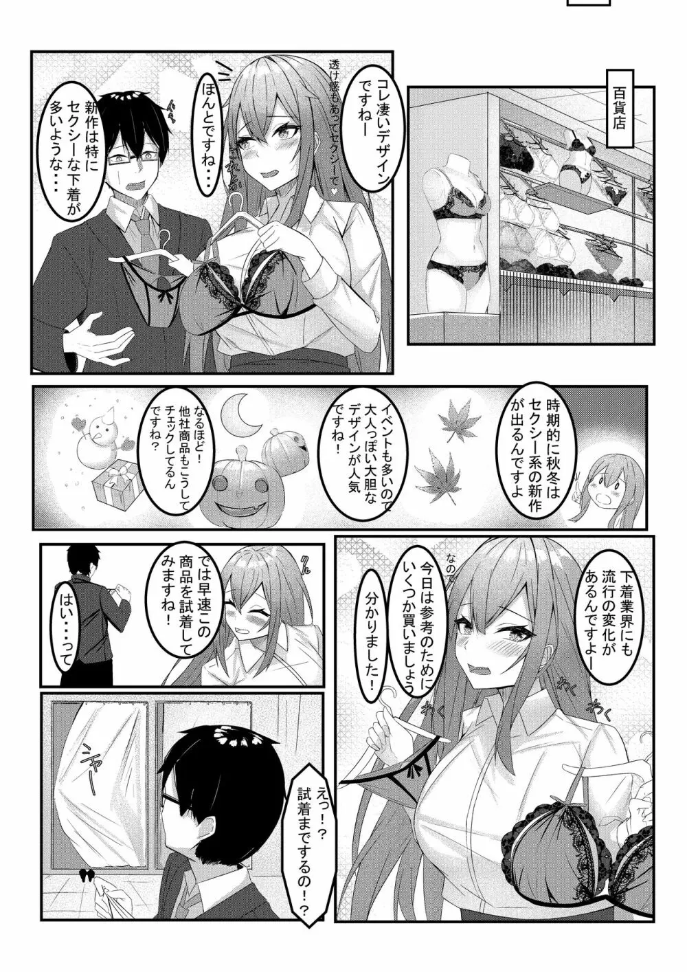 今日からレディース下着ブランドのプロデューサーを任されました。 Page.34