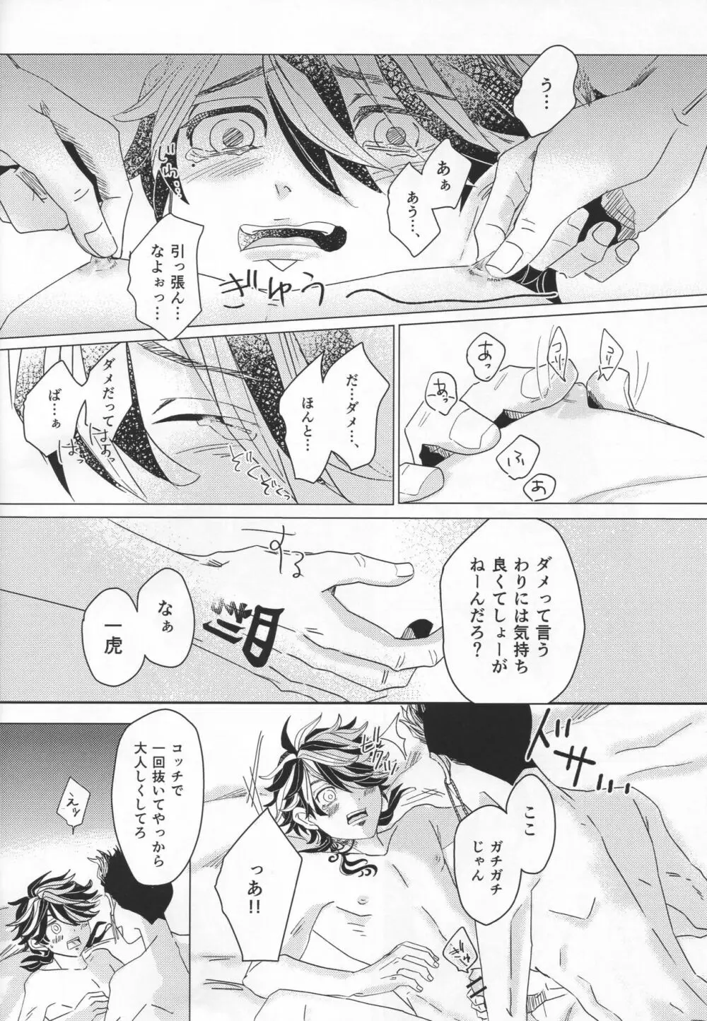 溺れる虎は依存する Page.11