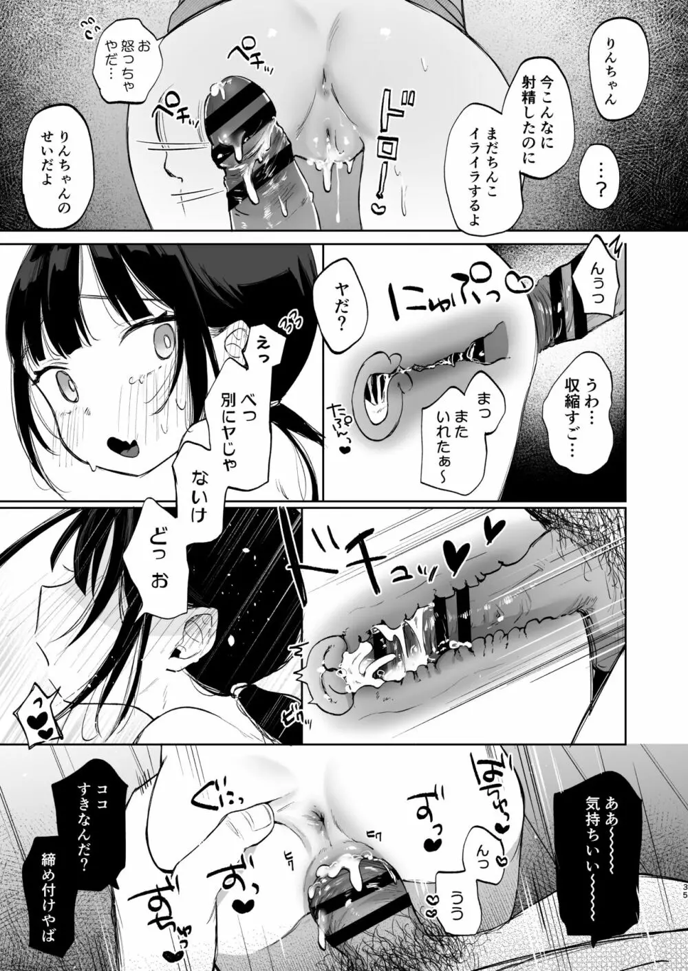 りんこと叔父さんの初めての夏休み Page.34