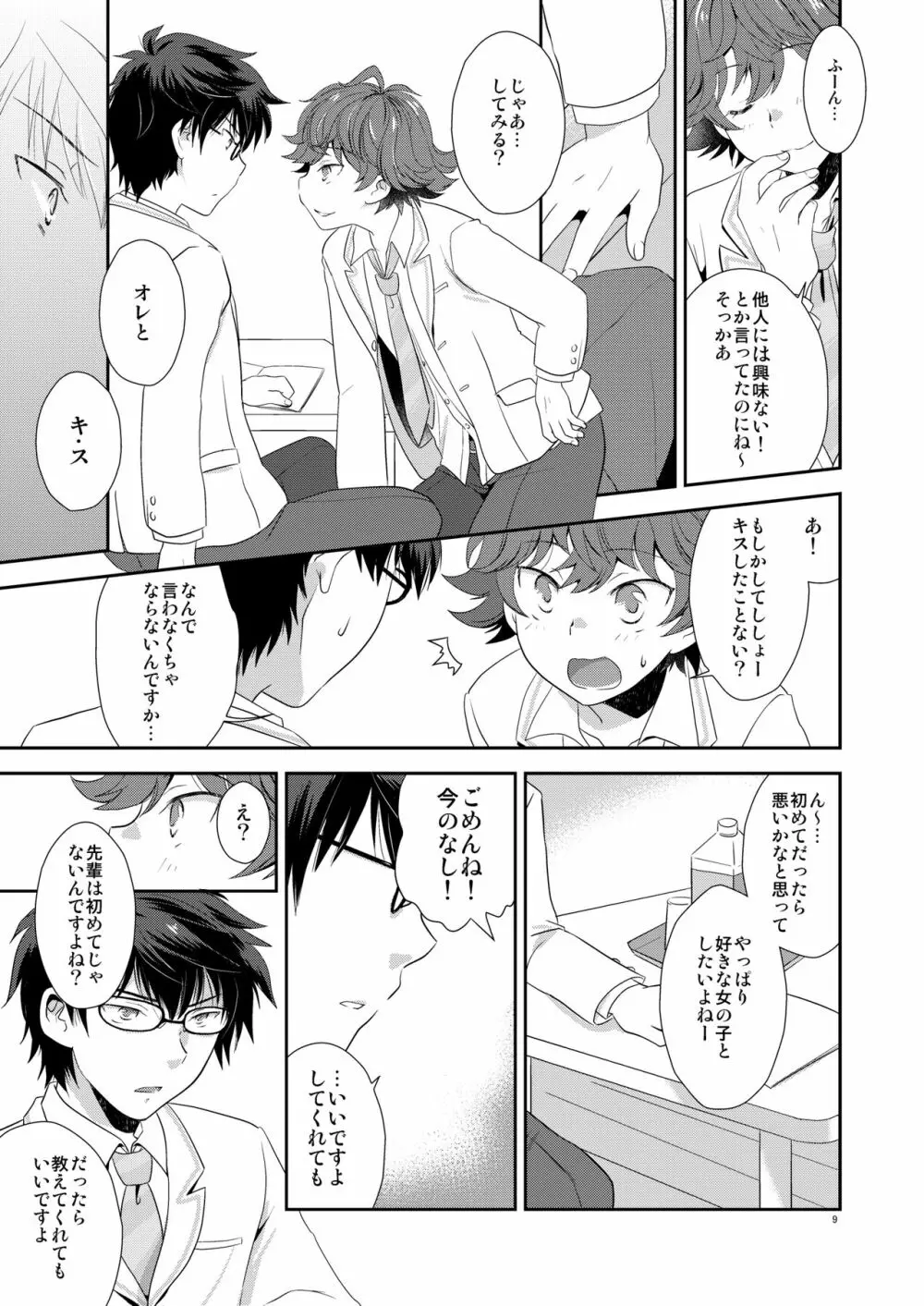 ししょー、いっしょにvvしよっ Page.8