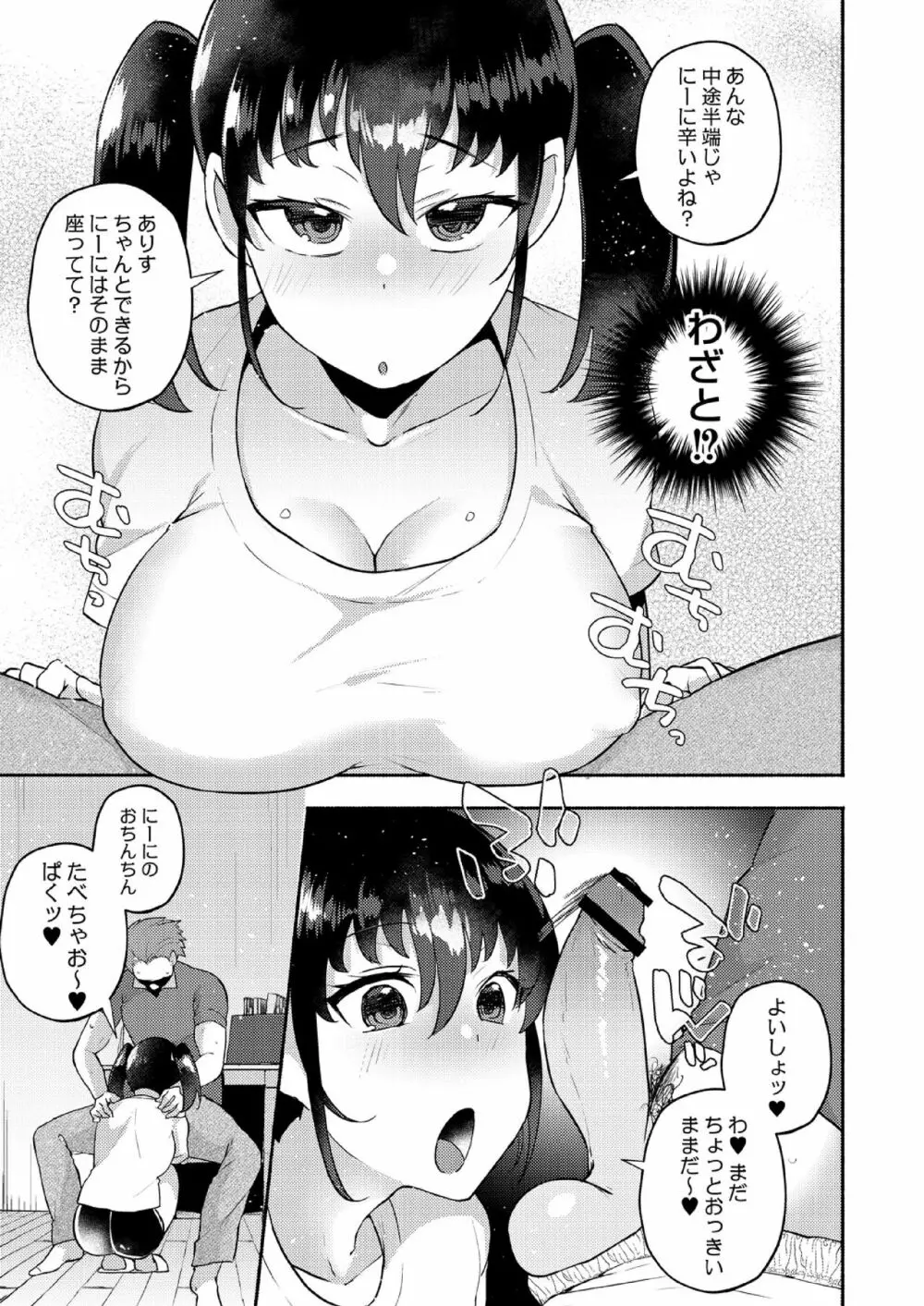 大丈夫。実妹の攻略本だよ。 Page.107