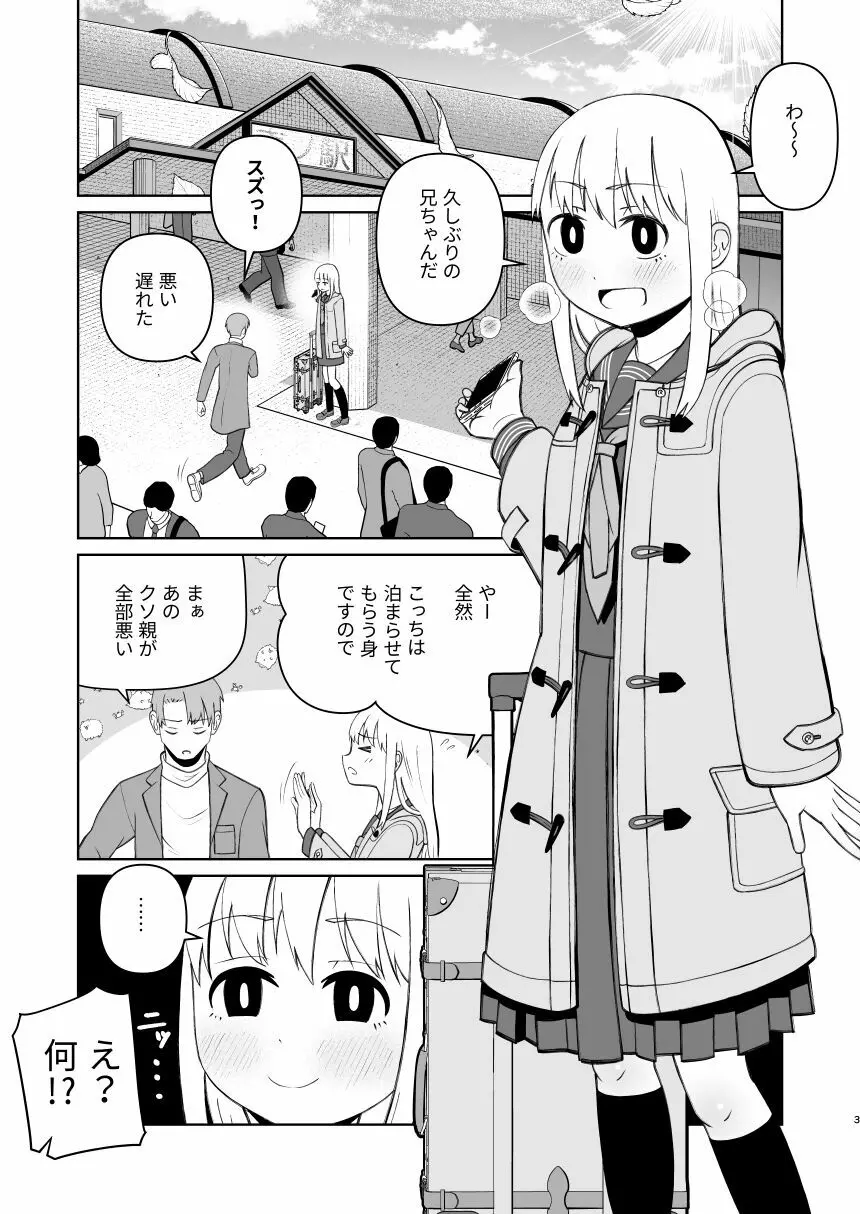 受験で上京した妹と Page.3