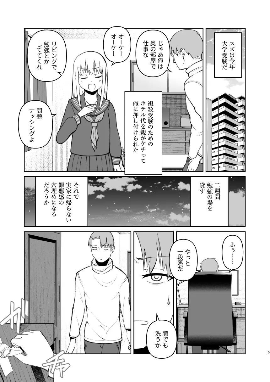 受験で上京した妹と Page.5