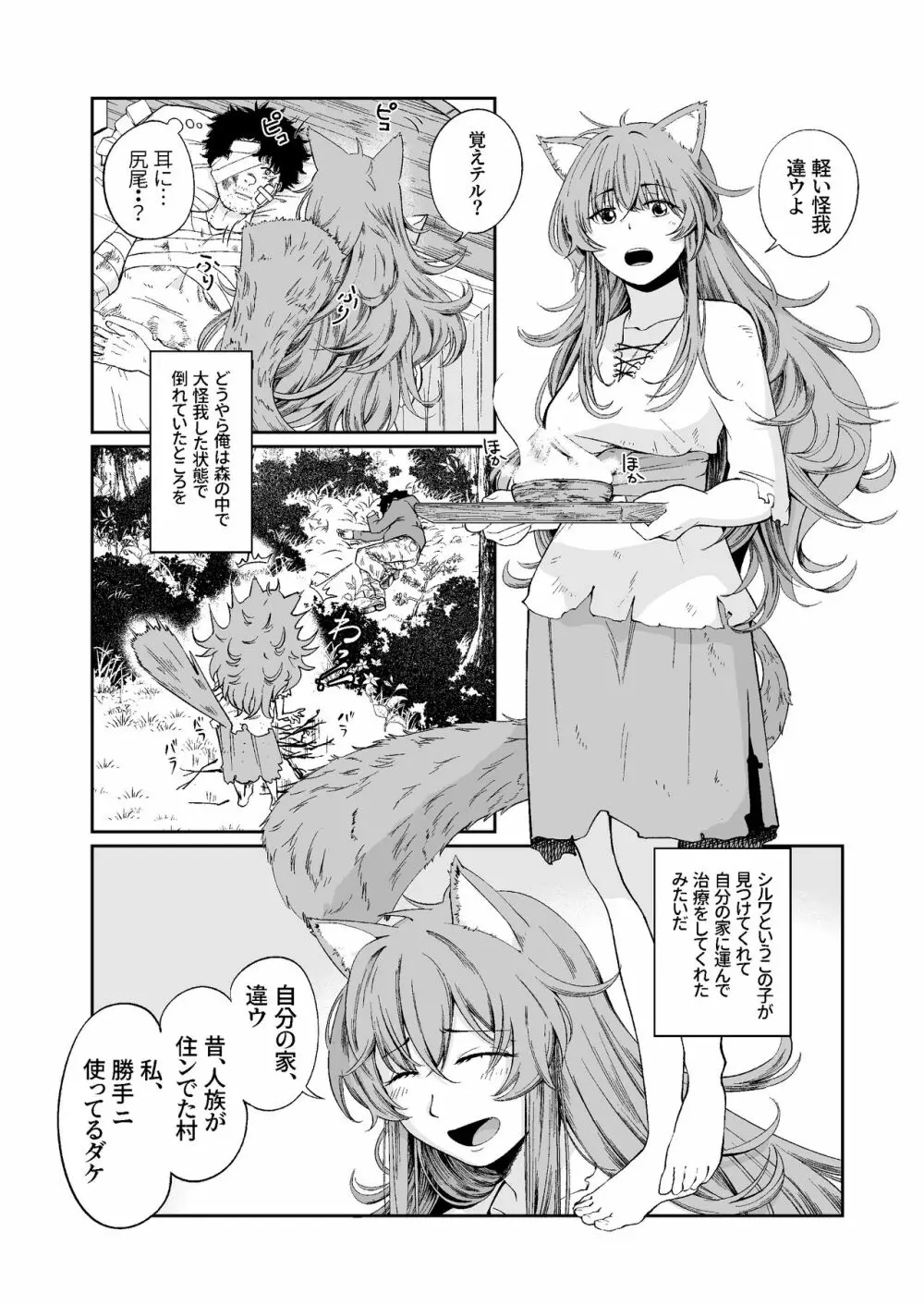 ケモ耳娘とゼロから性活 Page.5