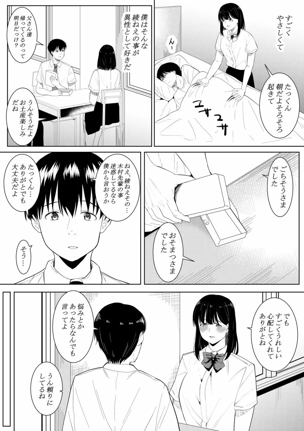 僕を好きと言ってくれた姉は他の男に抱かれる Page.6