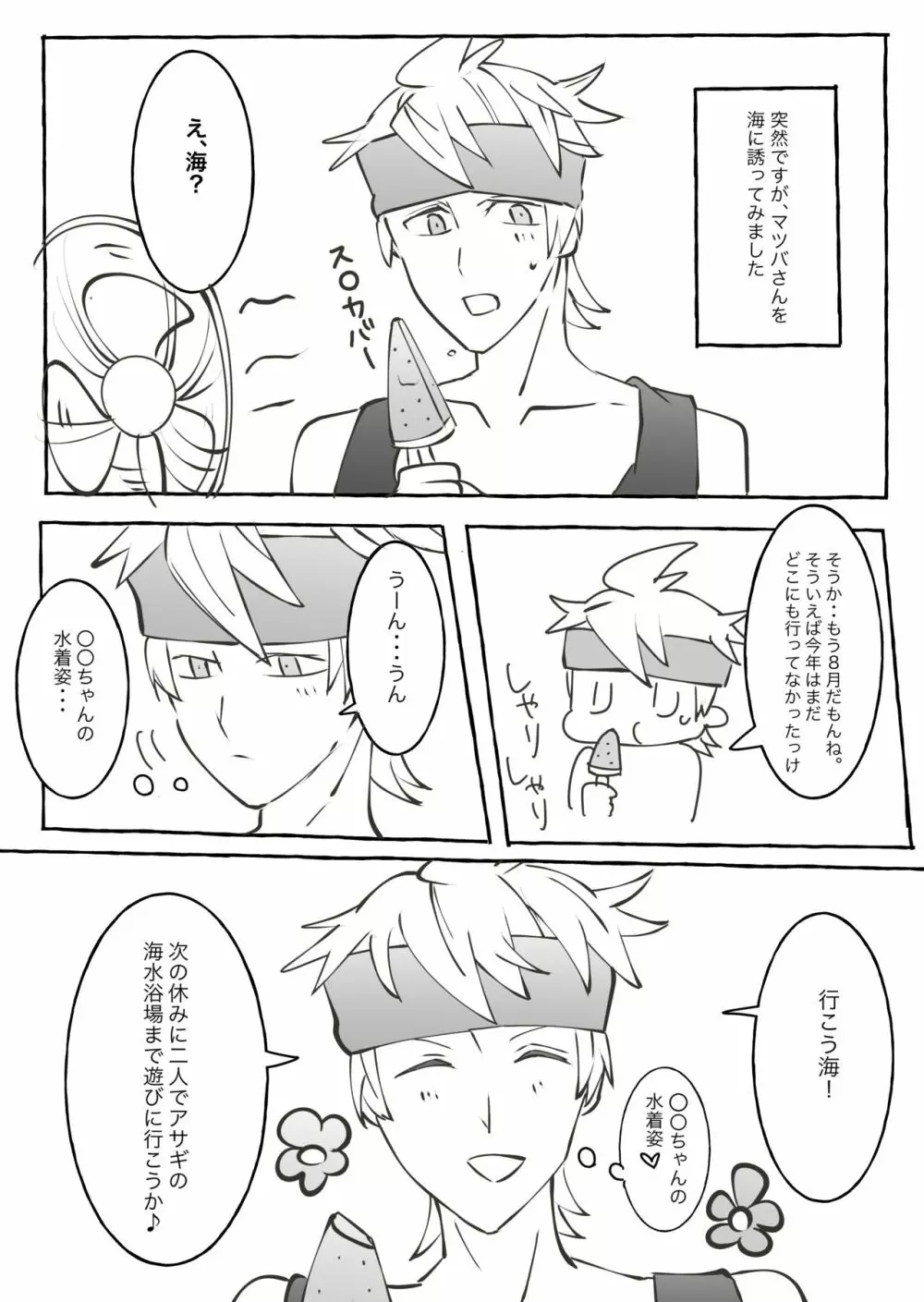 マツバさん夢漫画 Page.2