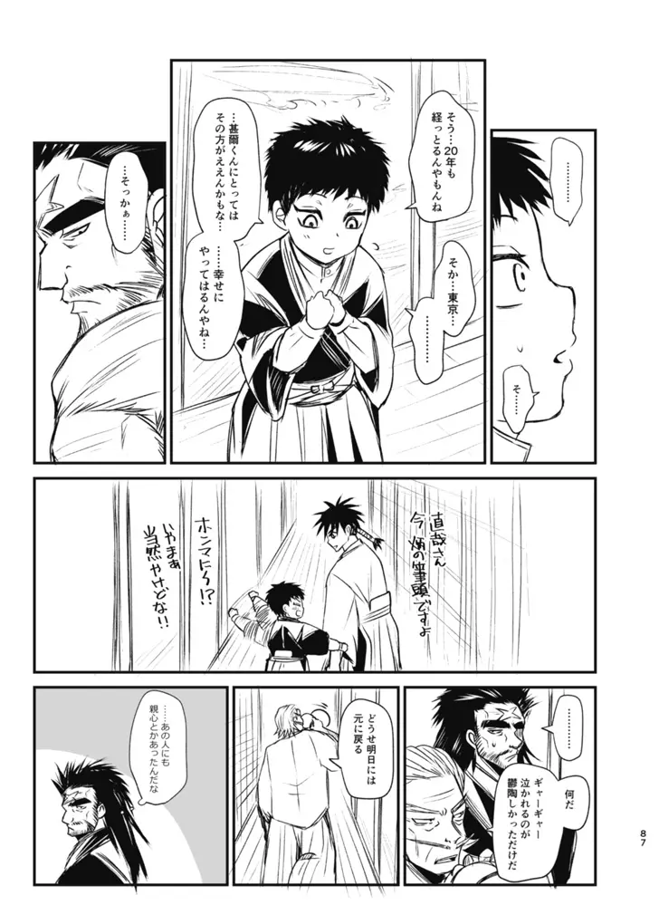 詰～直哉受けweb漫画再録集～ Page.86