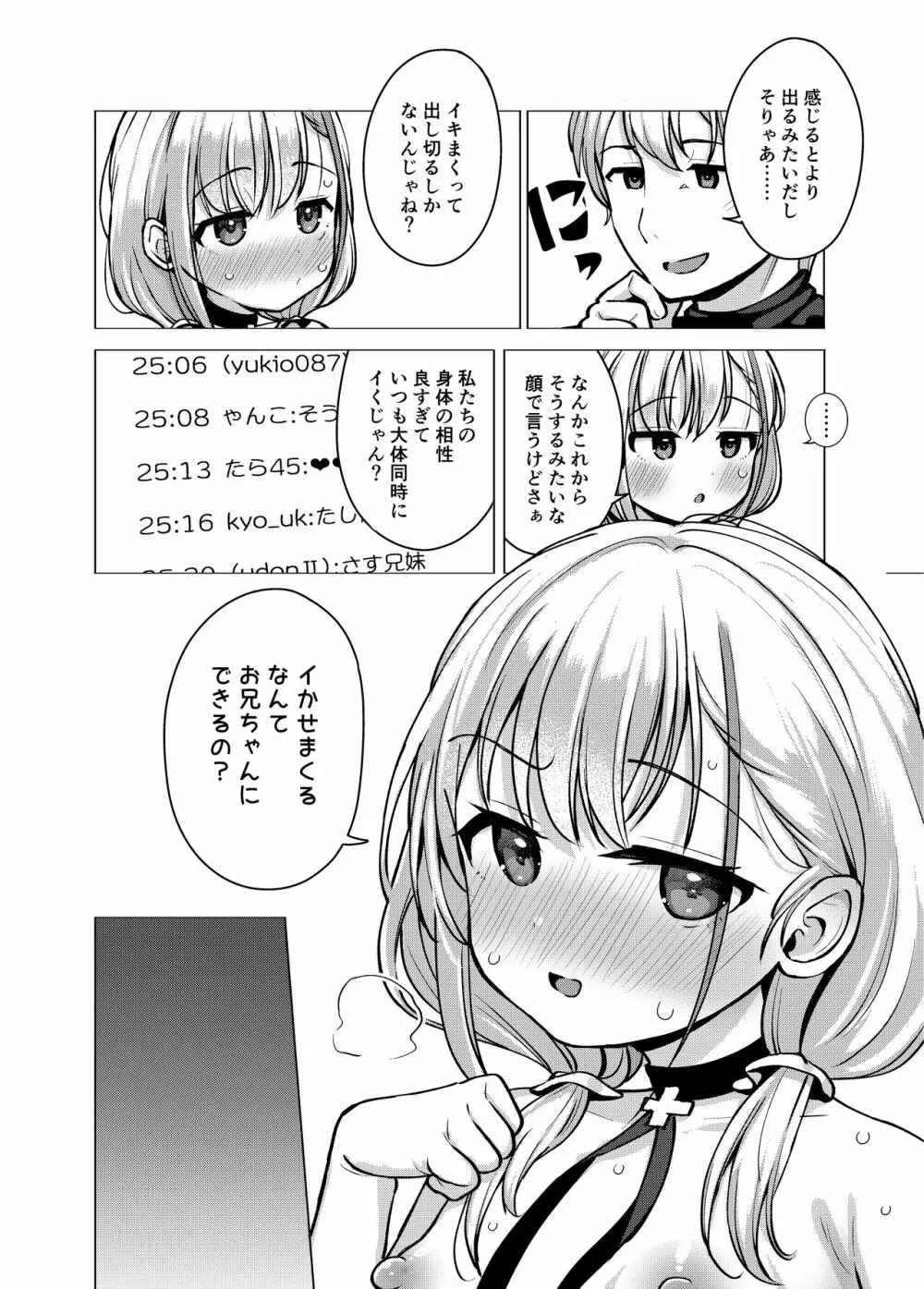 兄妹仲睦まじいチャンネルです Page.9