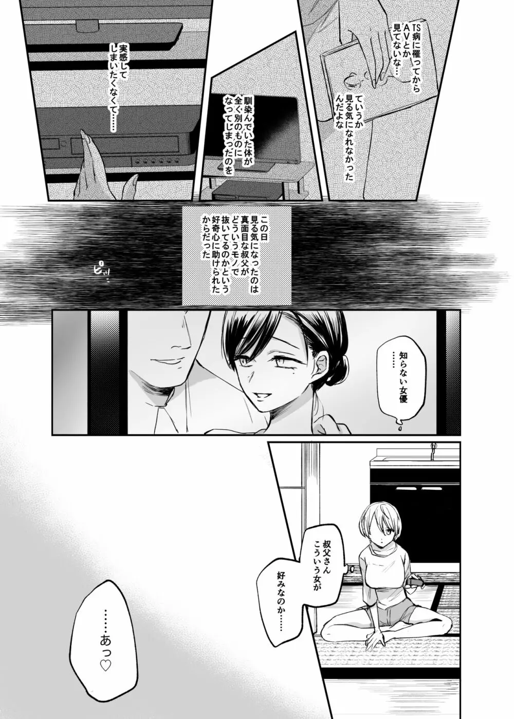 女体化した俺は、叔父さんに… Page.13