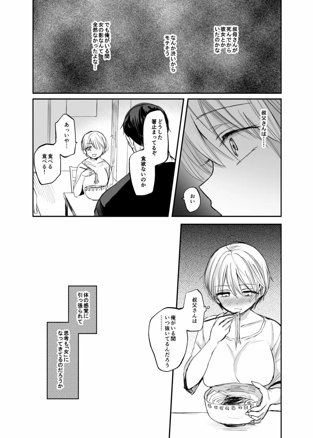 女体化した俺は、叔父さんに… Page.26